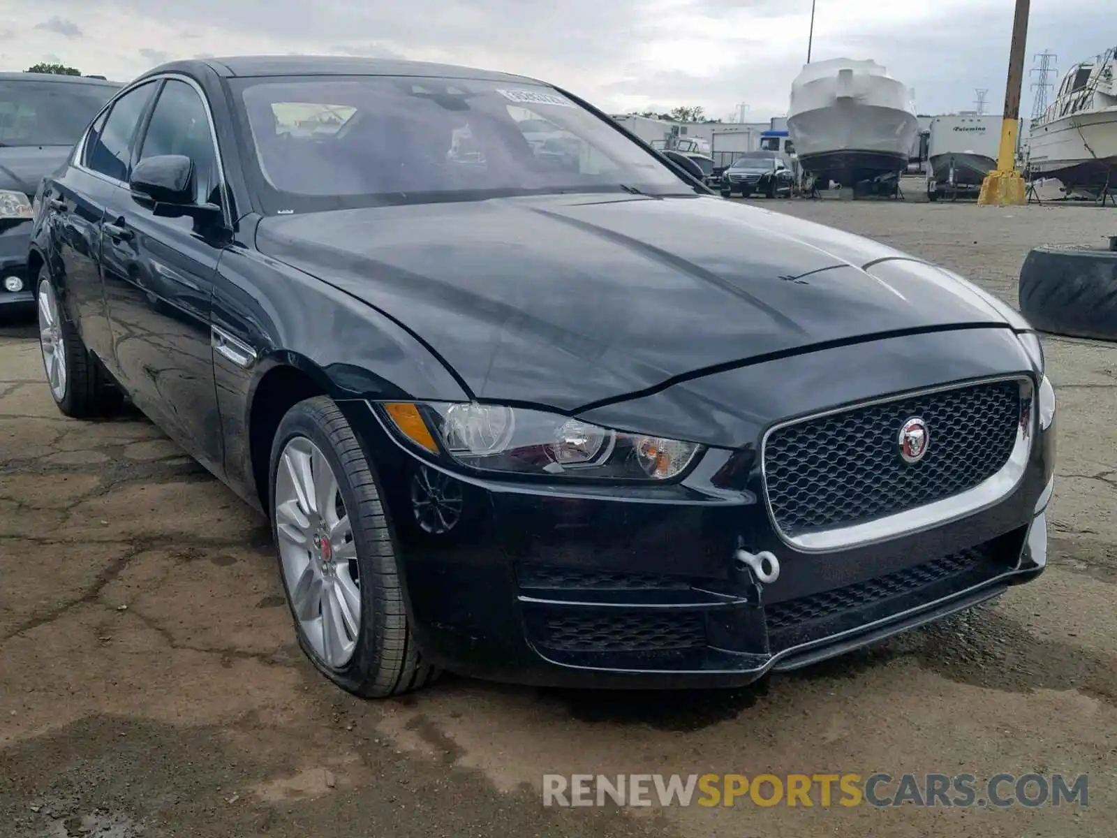 1 Photograph of a damaged car SAJAS4FX7KCP51741 JAGUAR XE 2019