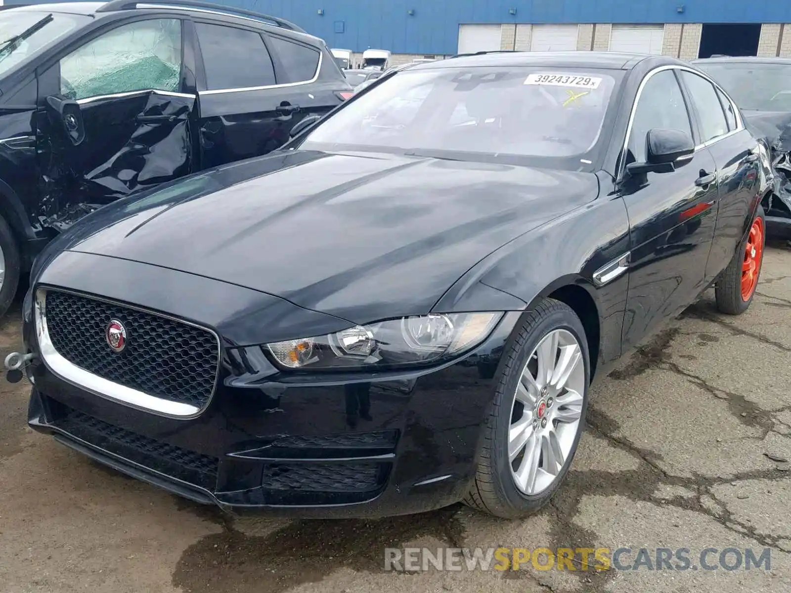 2 Photograph of a damaged car SAJAS4FX7KCP51741 JAGUAR XE 2019