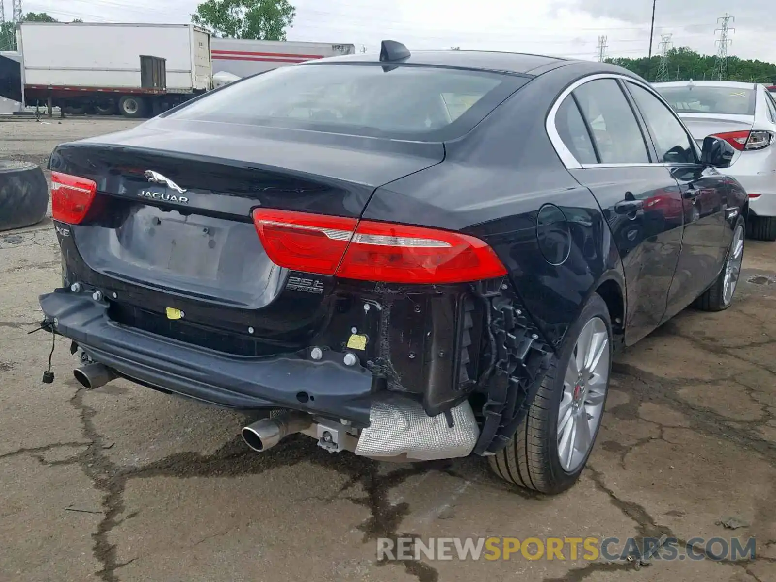 4 Photograph of a damaged car SAJAS4FX7KCP51741 JAGUAR XE 2019