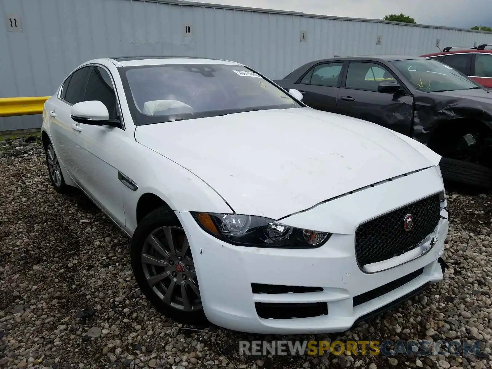 1 Photograph of a damaged car SAJAS4FX7KCP52386 JAGUAR XE 2019