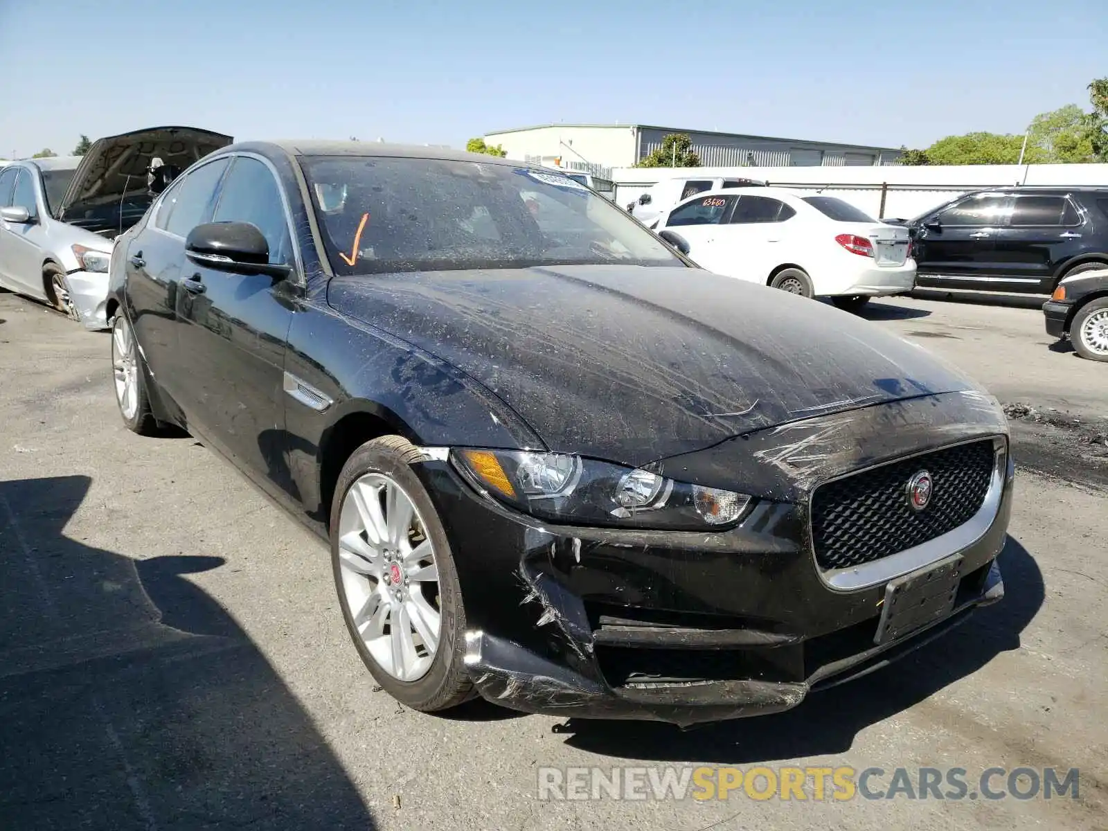 1 Photograph of a damaged car SAJAS4FX9KCP52759 JAGUAR XE 2019