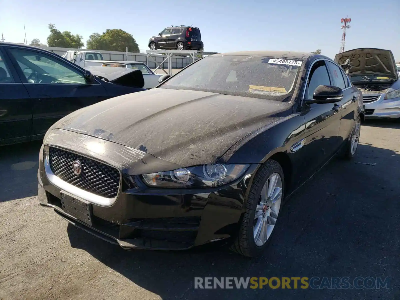 2 Photograph of a damaged car SAJAS4FX9KCP52759 JAGUAR XE 2019