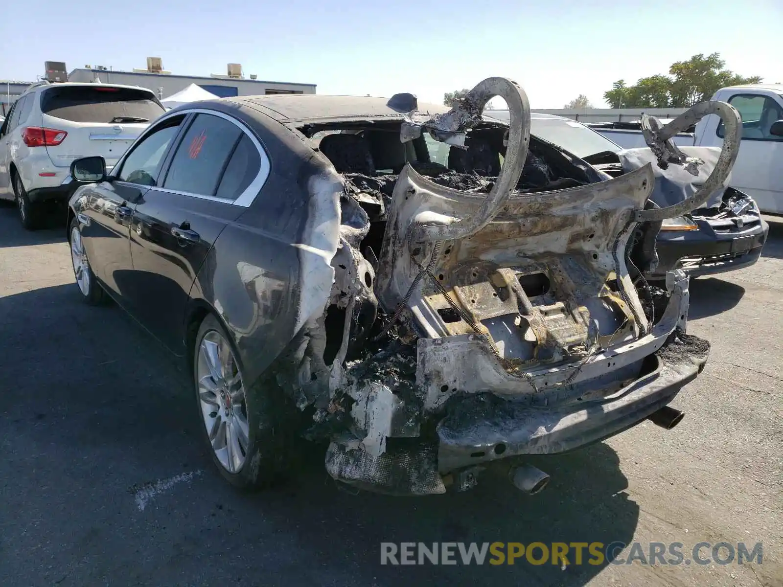 3 Photograph of a damaged car SAJAS4FX9KCP52759 JAGUAR XE 2019