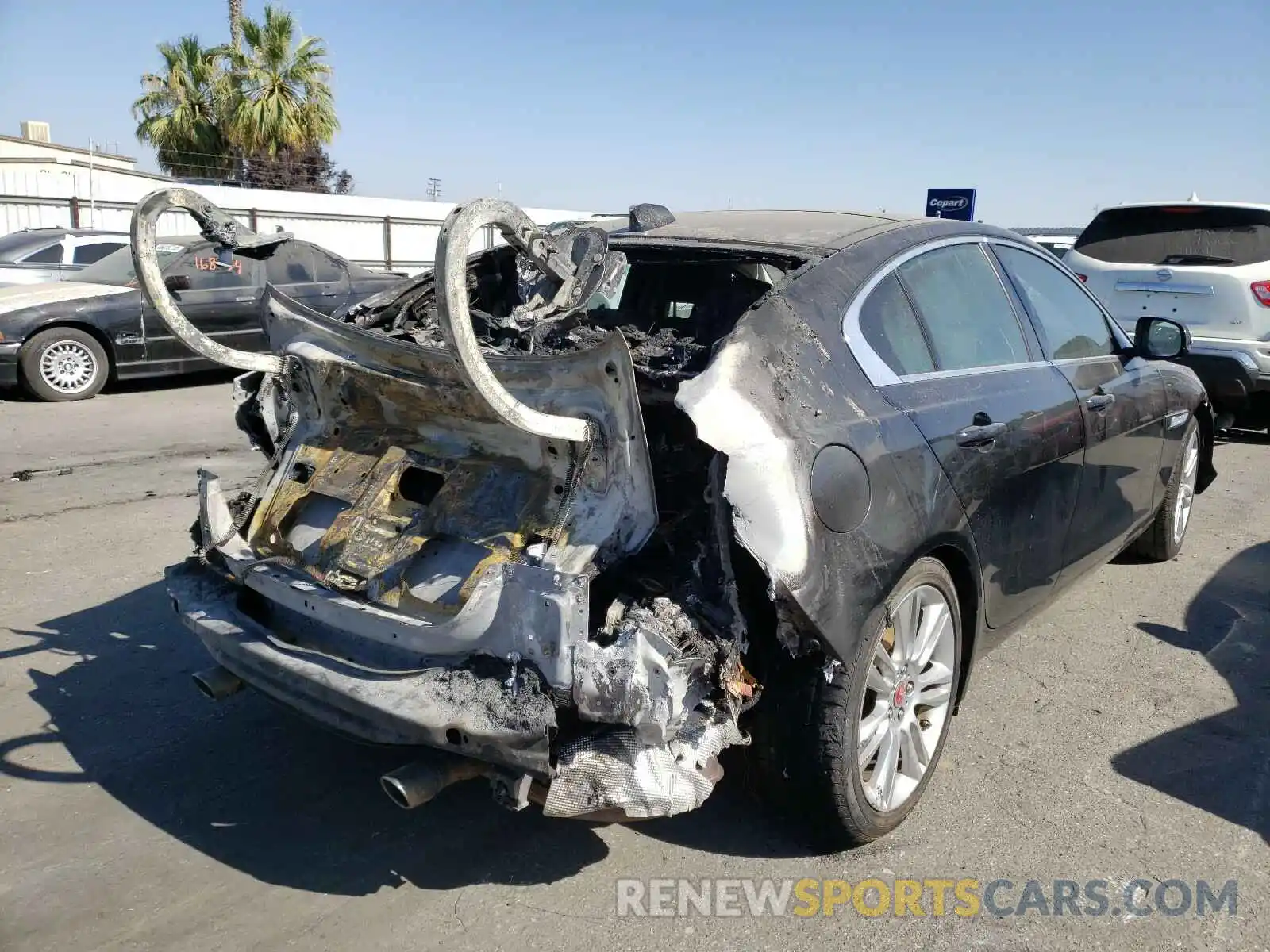 4 Photograph of a damaged car SAJAS4FX9KCP52759 JAGUAR XE 2019