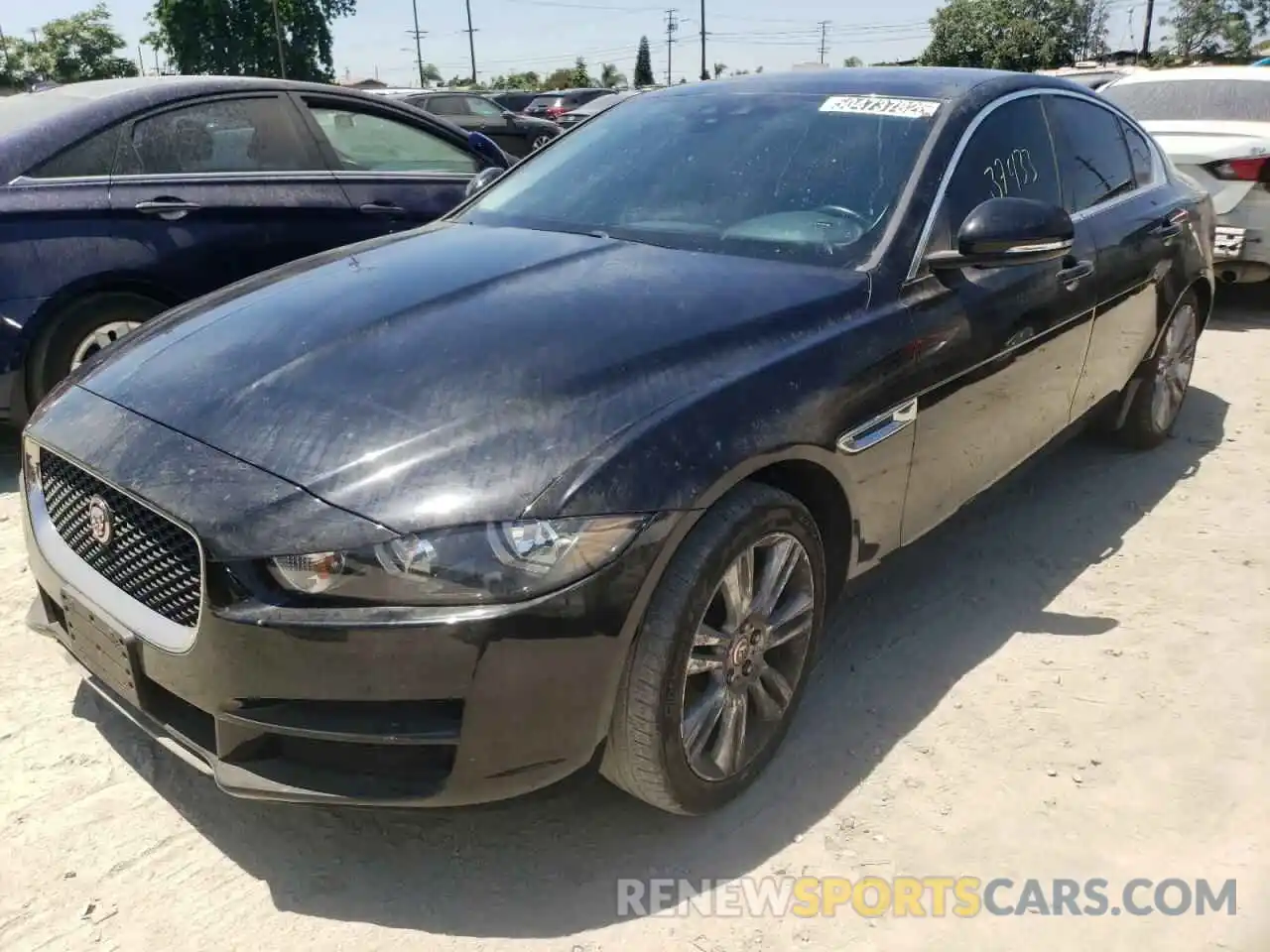 2 Photograph of a damaged car SAJAS4FX9KCP52809 JAGUAR XE 2019