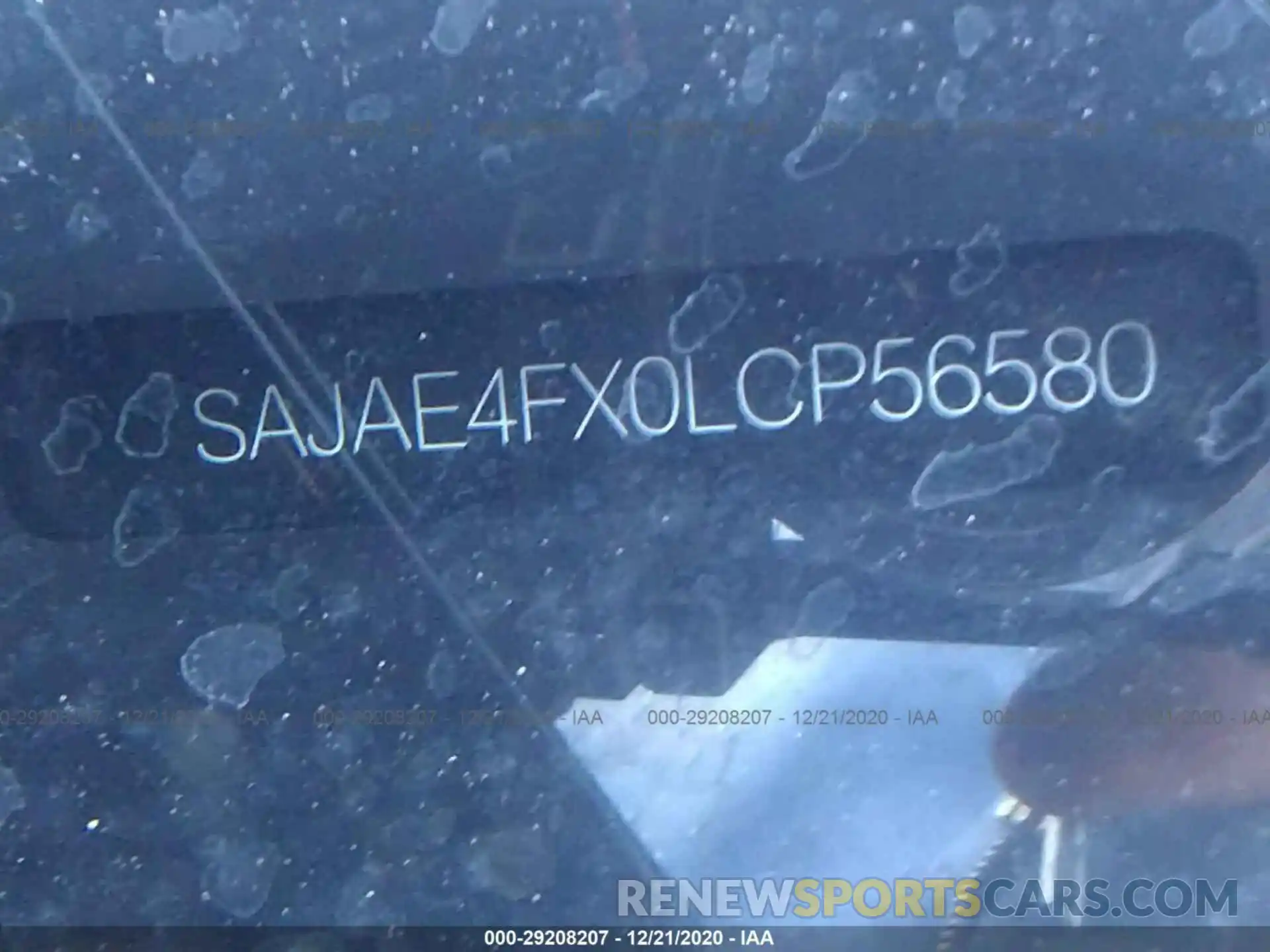 9 Photograph of a damaged car SAJAE4FX0LCP56580 JAGUAR XE 2020