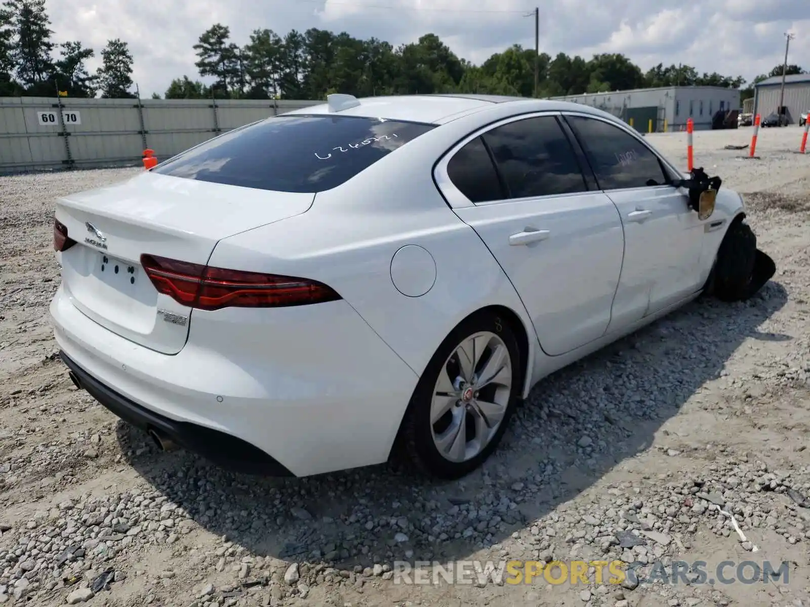 4 Photograph of a damaged car SAJAE4FX0LCP65053 JAGUAR XE 2020