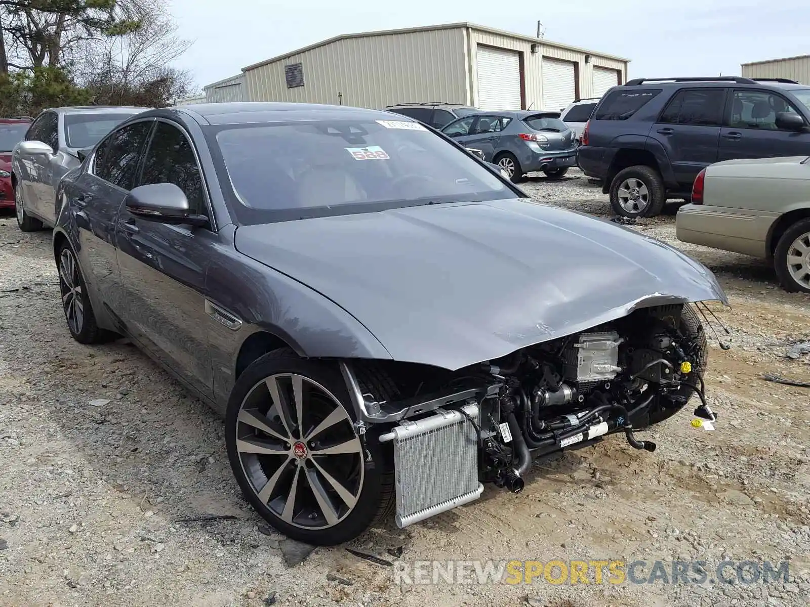 1 Photograph of a damaged car SAJAE4FX2LCP56127 JAGUAR XE 2020