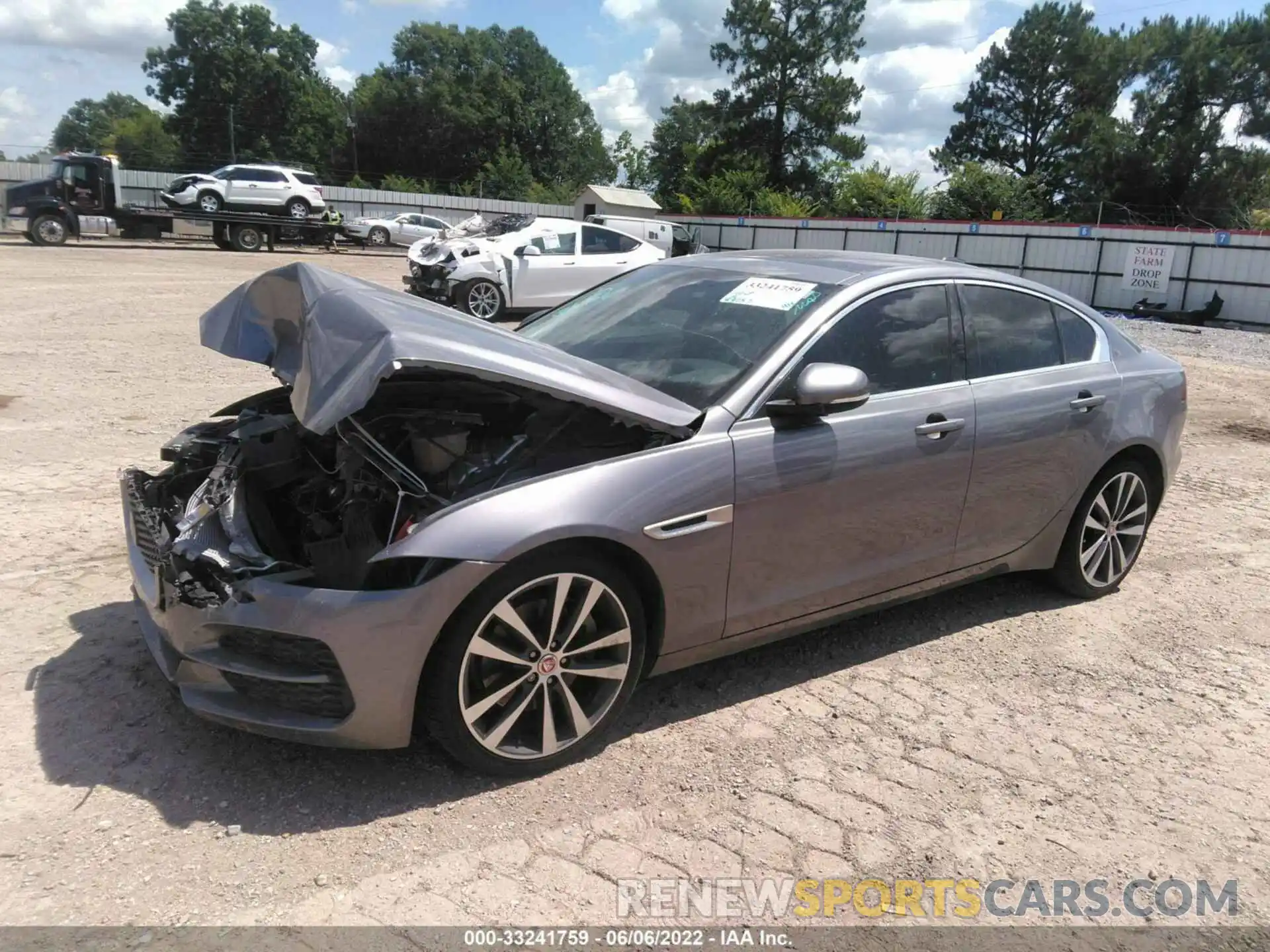 2 Photograph of a damaged car SAJAE4FX2LCP59318 JAGUAR XE 2020