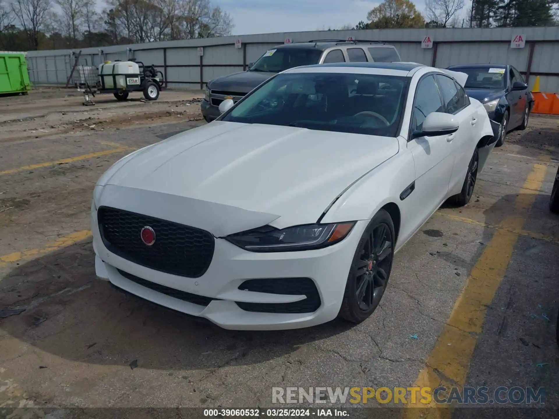 2 Photograph of a damaged car SAJAE4FX2LCP62820 JAGUAR XE 2020