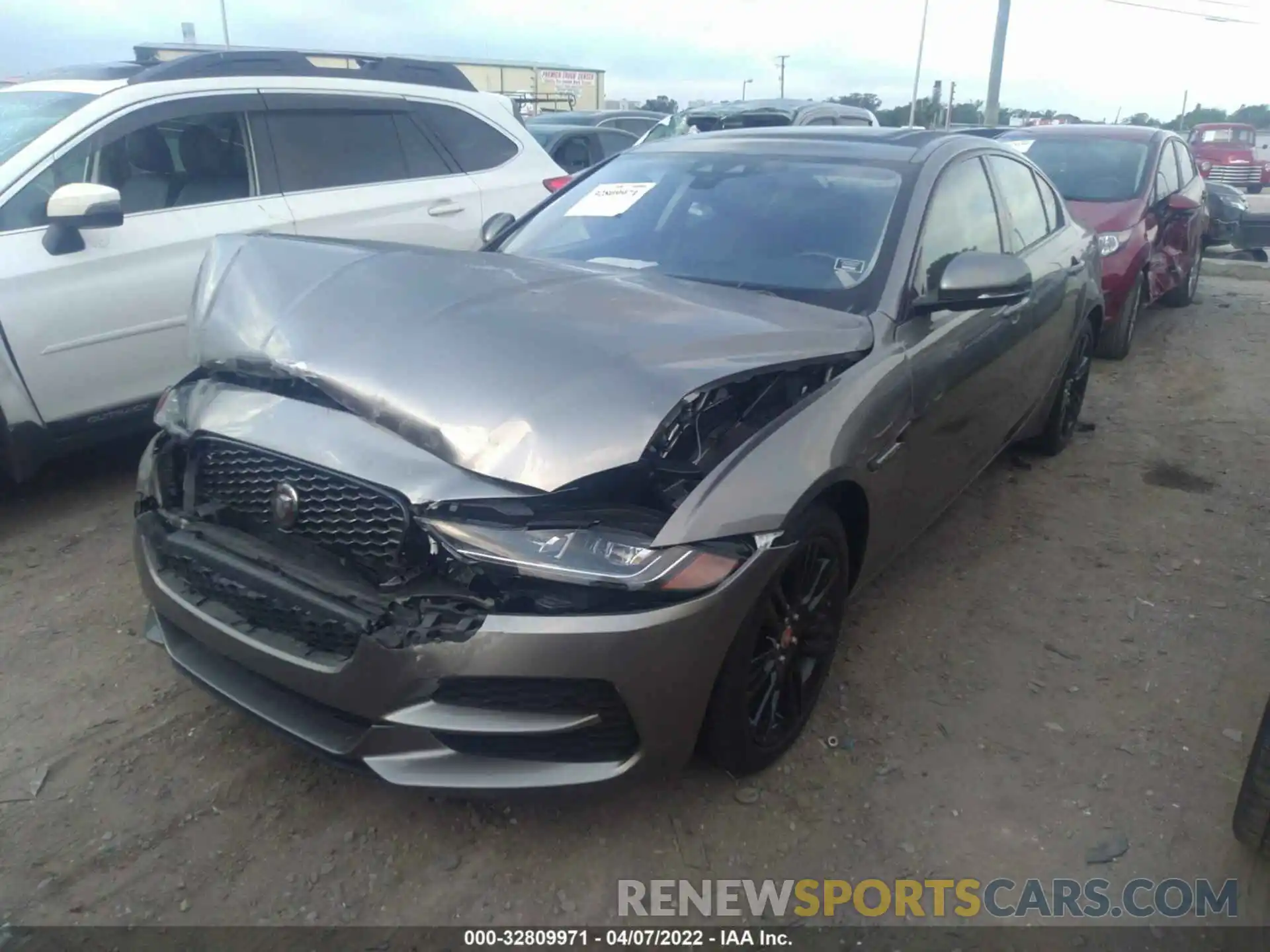 2 Photograph of a damaged car SAJAE4FX4LCP64908 JAGUAR XE 2020