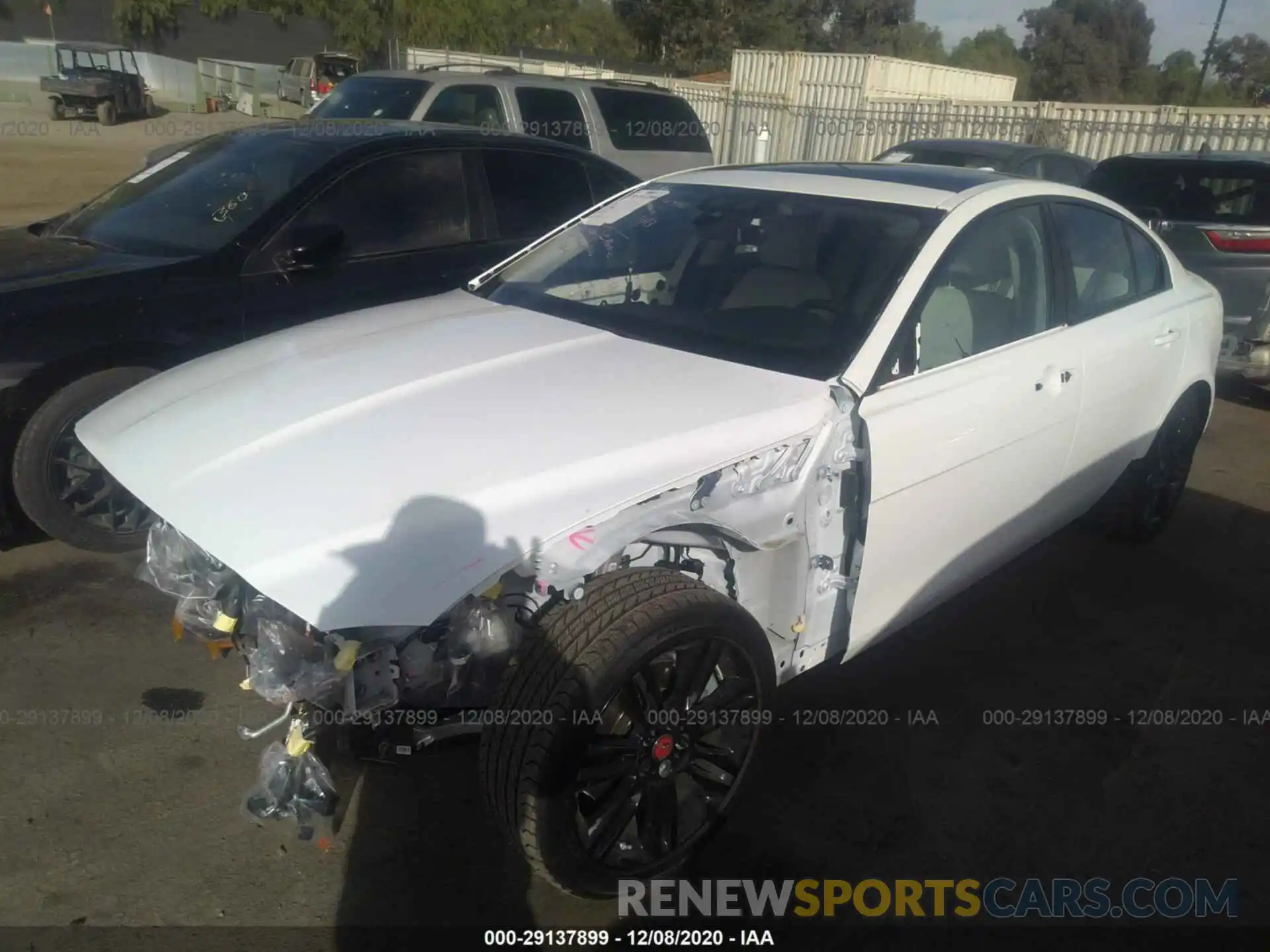 2 Photograph of a damaged car SAJAE4FX5LCP59152 JAGUAR XE 2020