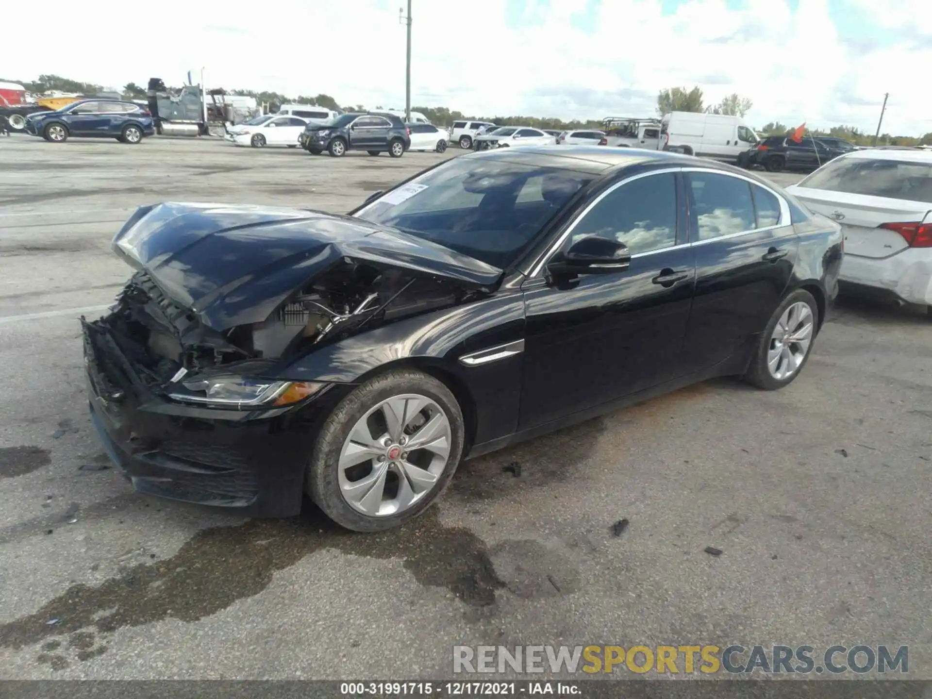 2 Photograph of a damaged car SAJAE4FX6LCP62870 JAGUAR XE 2020