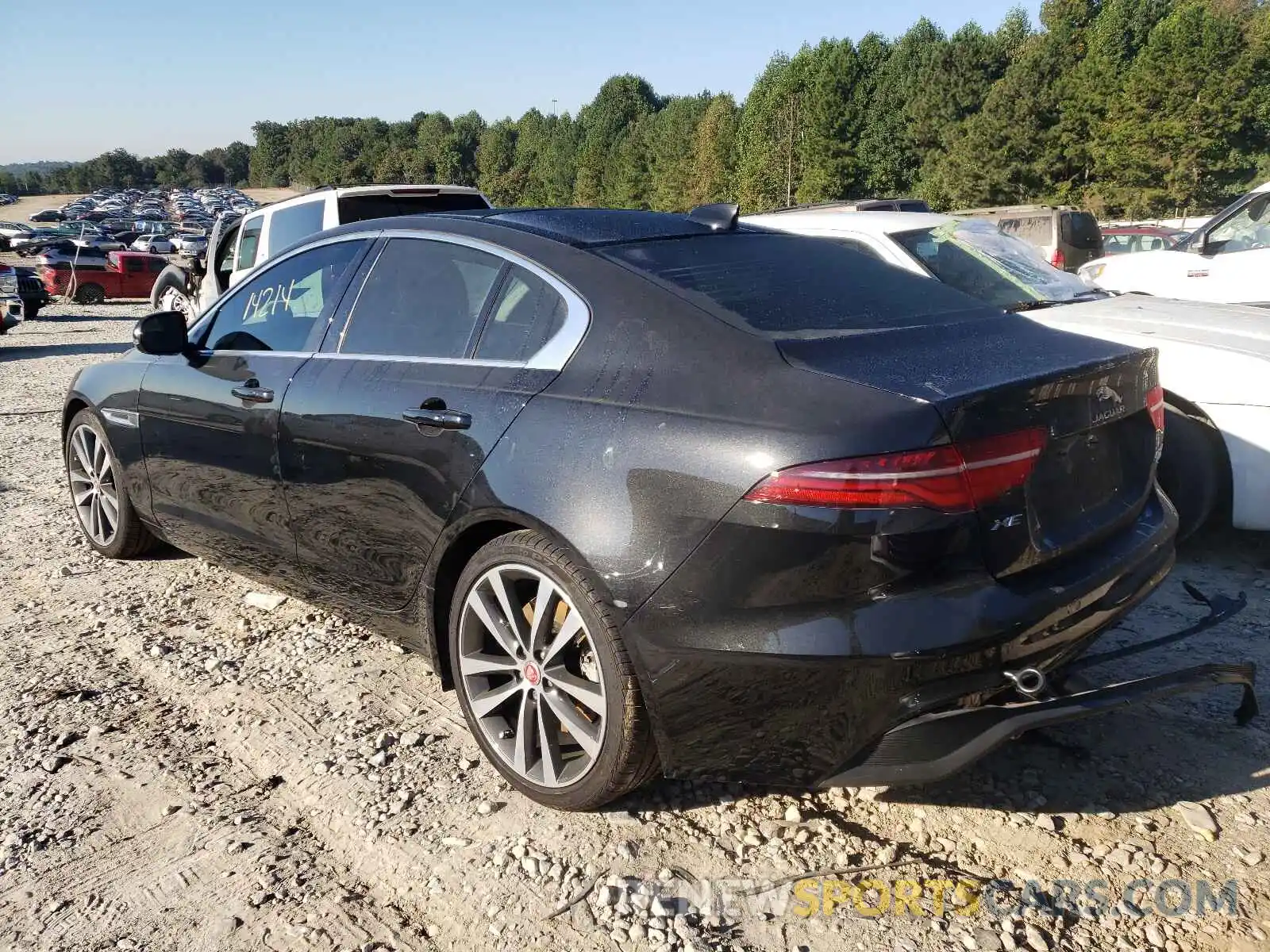 3 Photograph of a damaged car SAJAE4FX8LCP65043 JAGUAR XE 2020