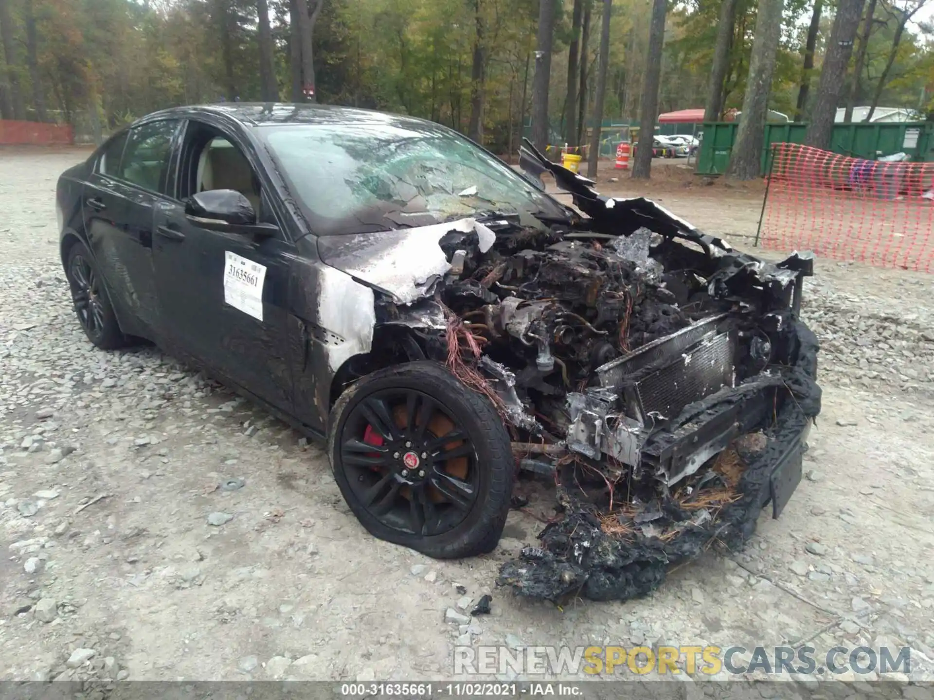 1 Photograph of a damaged car SAJAE4FX9LCP57582 JAGUAR XE 2020