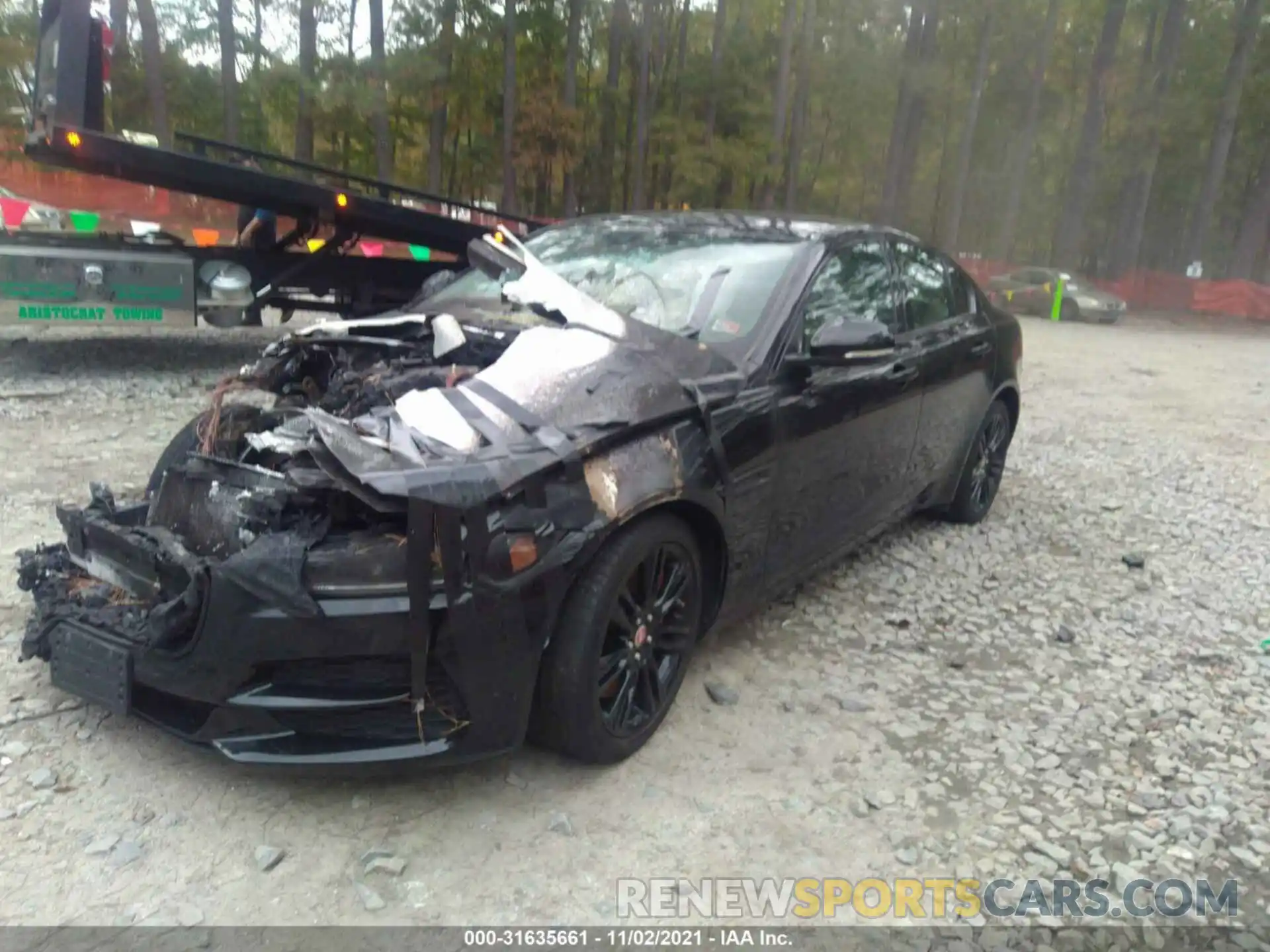 2 Photograph of a damaged car SAJAE4FX9LCP57582 JAGUAR XE 2020