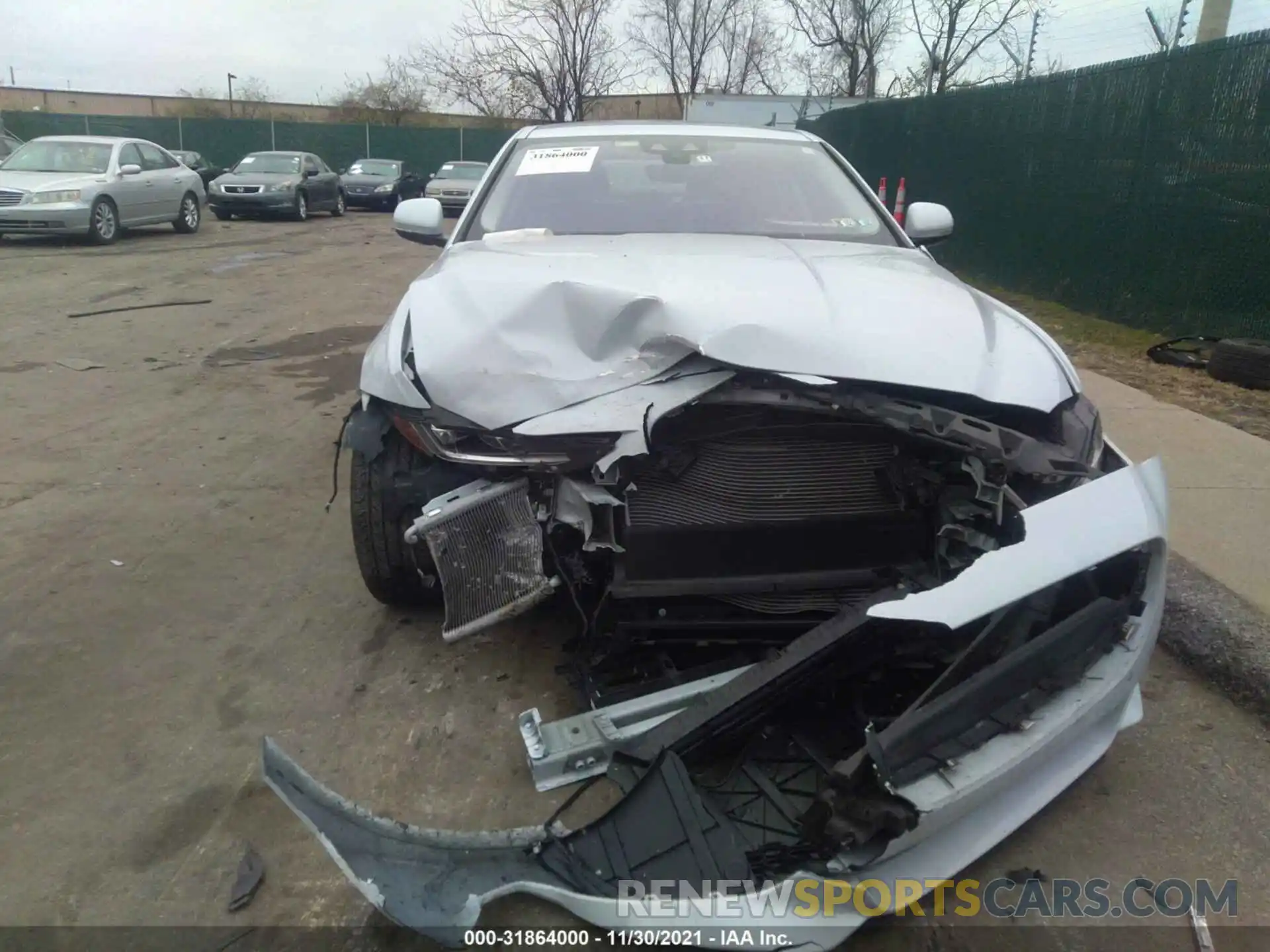 6 Photograph of a damaged car SAJAJ4FX1LCP55658 JAGUAR XE 2020