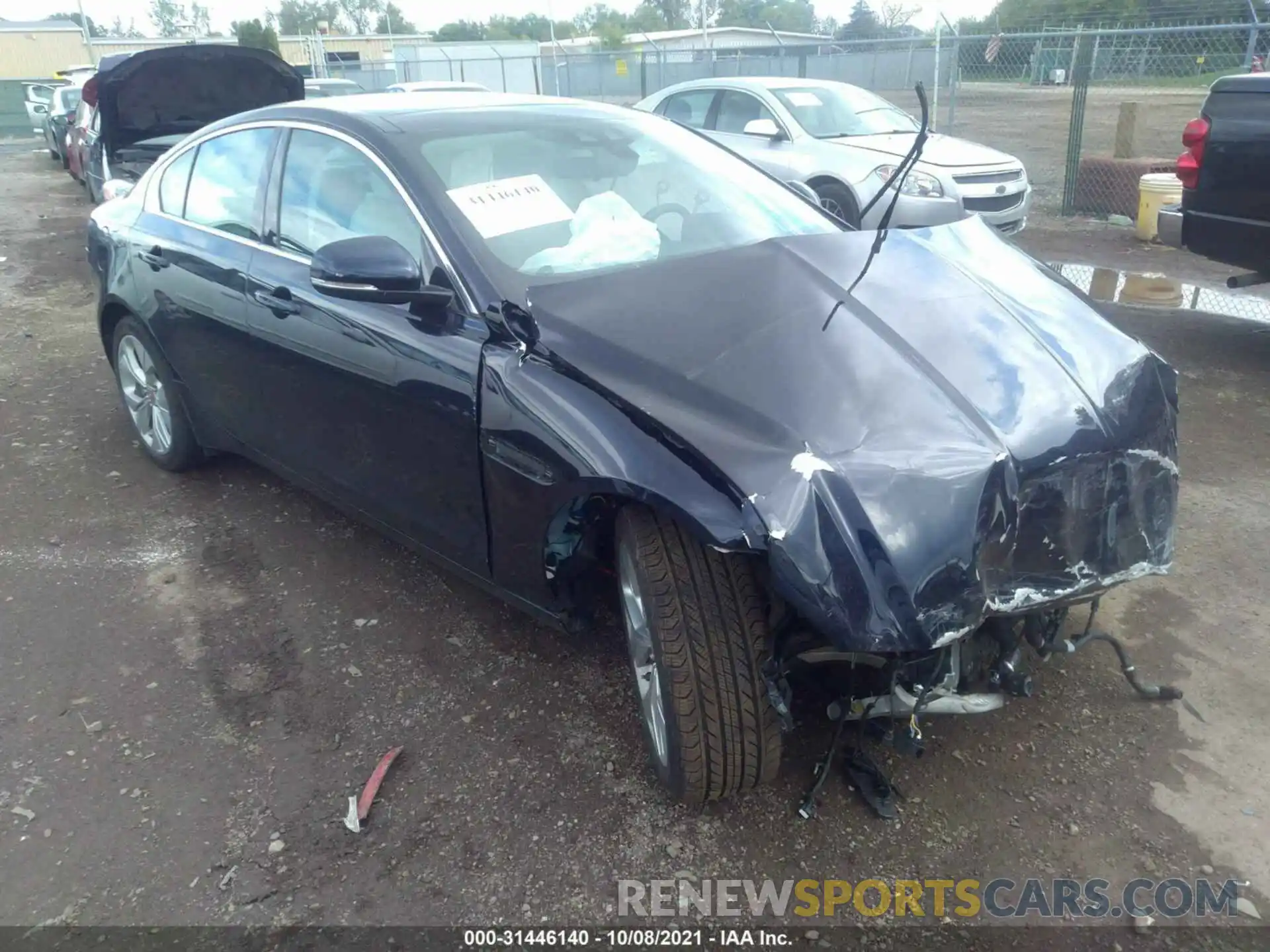 1 Photograph of a damaged car SAJAJ4FX1LCP61086 JAGUAR XE 2020