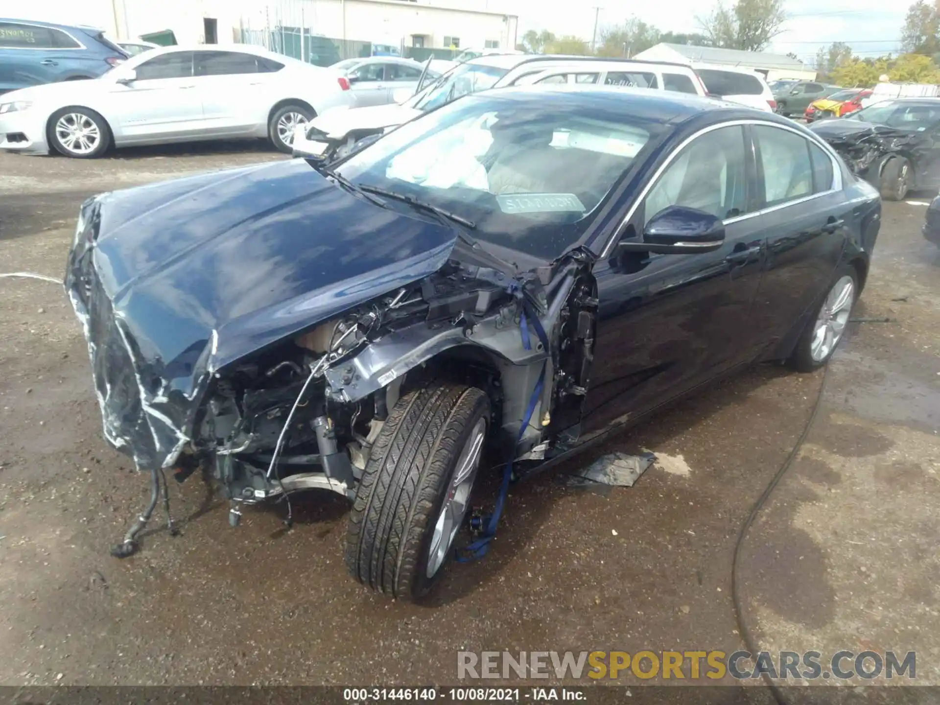 2 Photograph of a damaged car SAJAJ4FX1LCP61086 JAGUAR XE 2020