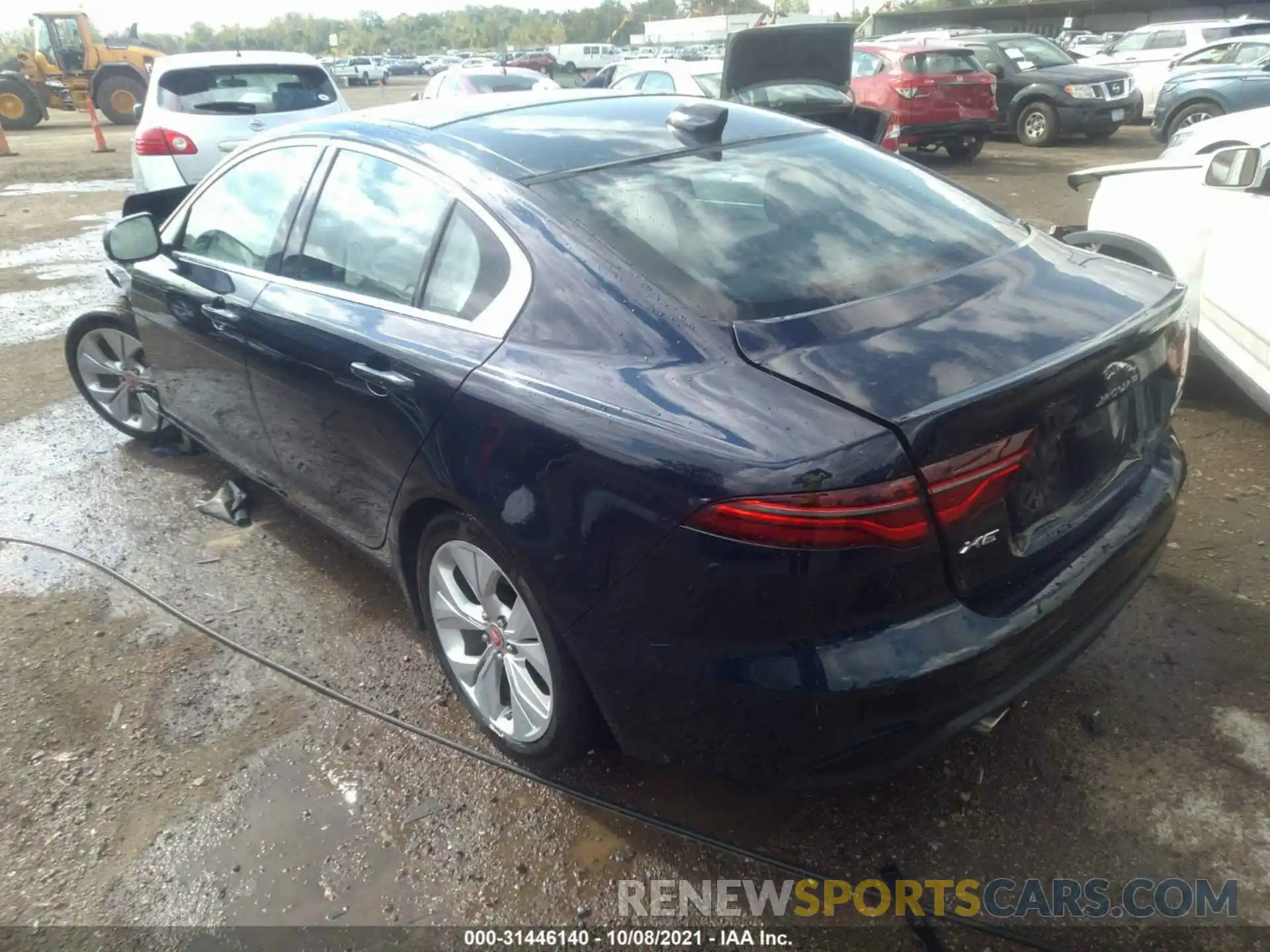 3 Photograph of a damaged car SAJAJ4FX1LCP61086 JAGUAR XE 2020