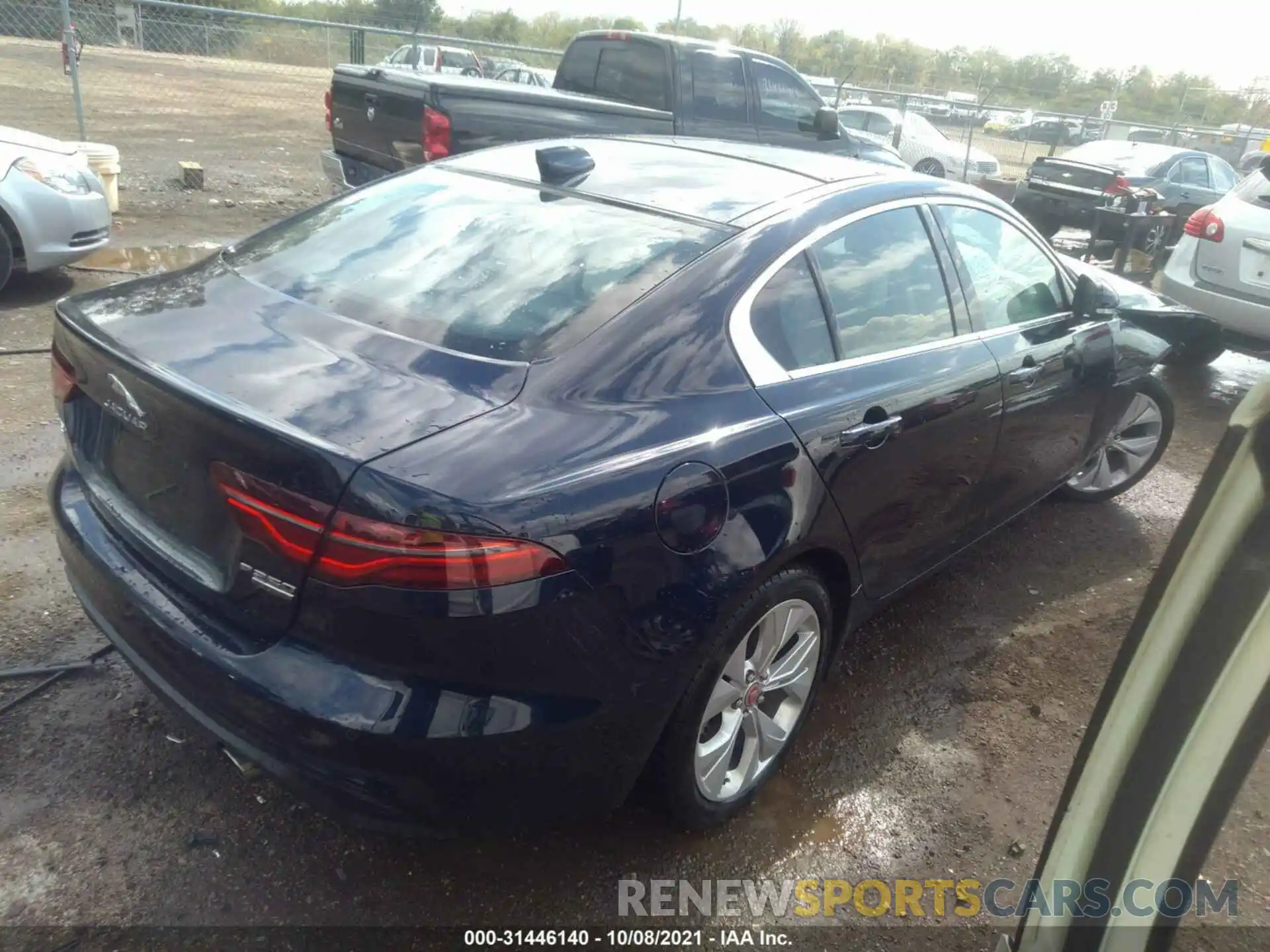 4 Photograph of a damaged car SAJAJ4FX1LCP61086 JAGUAR XE 2020