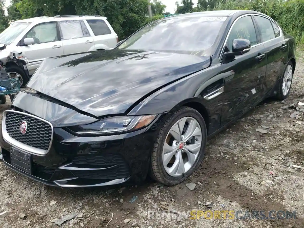 2 Фотография поврежденного автомобиля SAJAJ4FX2LCP64644 JAGUAR XE 2020