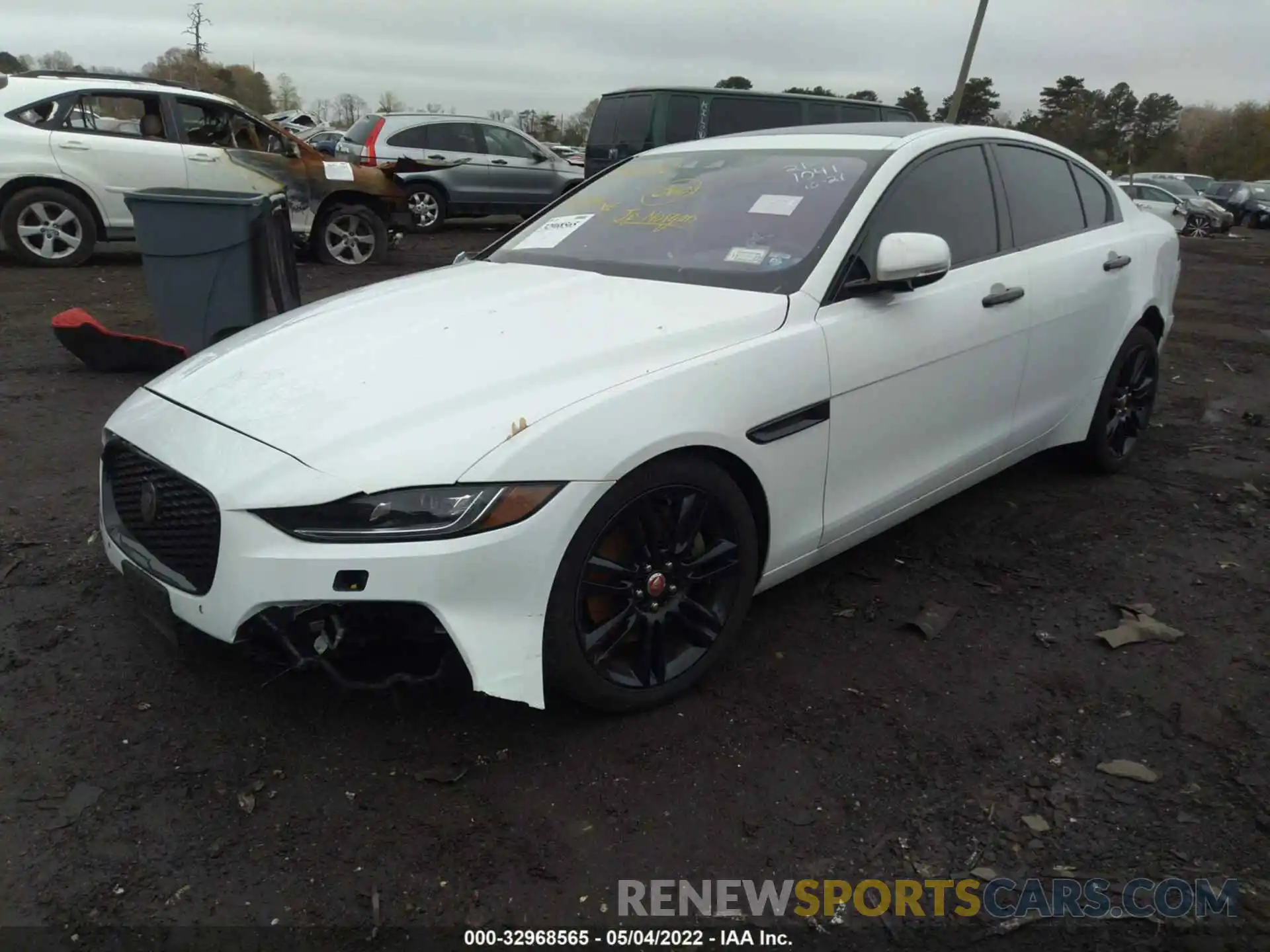 2 Photograph of a damaged car SAJAJ4FX3LCP60201 JAGUAR XE 2020