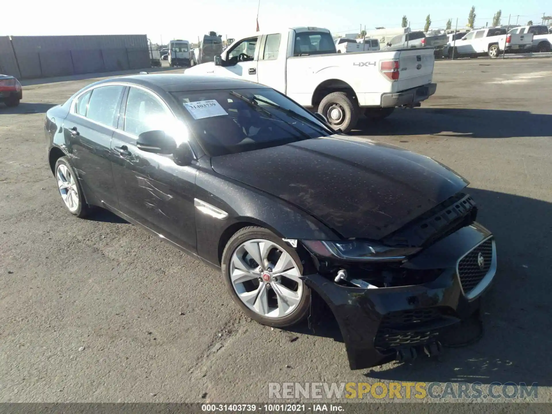 1 Photograph of a damaged car SAJAJ4FX4LCP55945 JAGUAR XE 2020