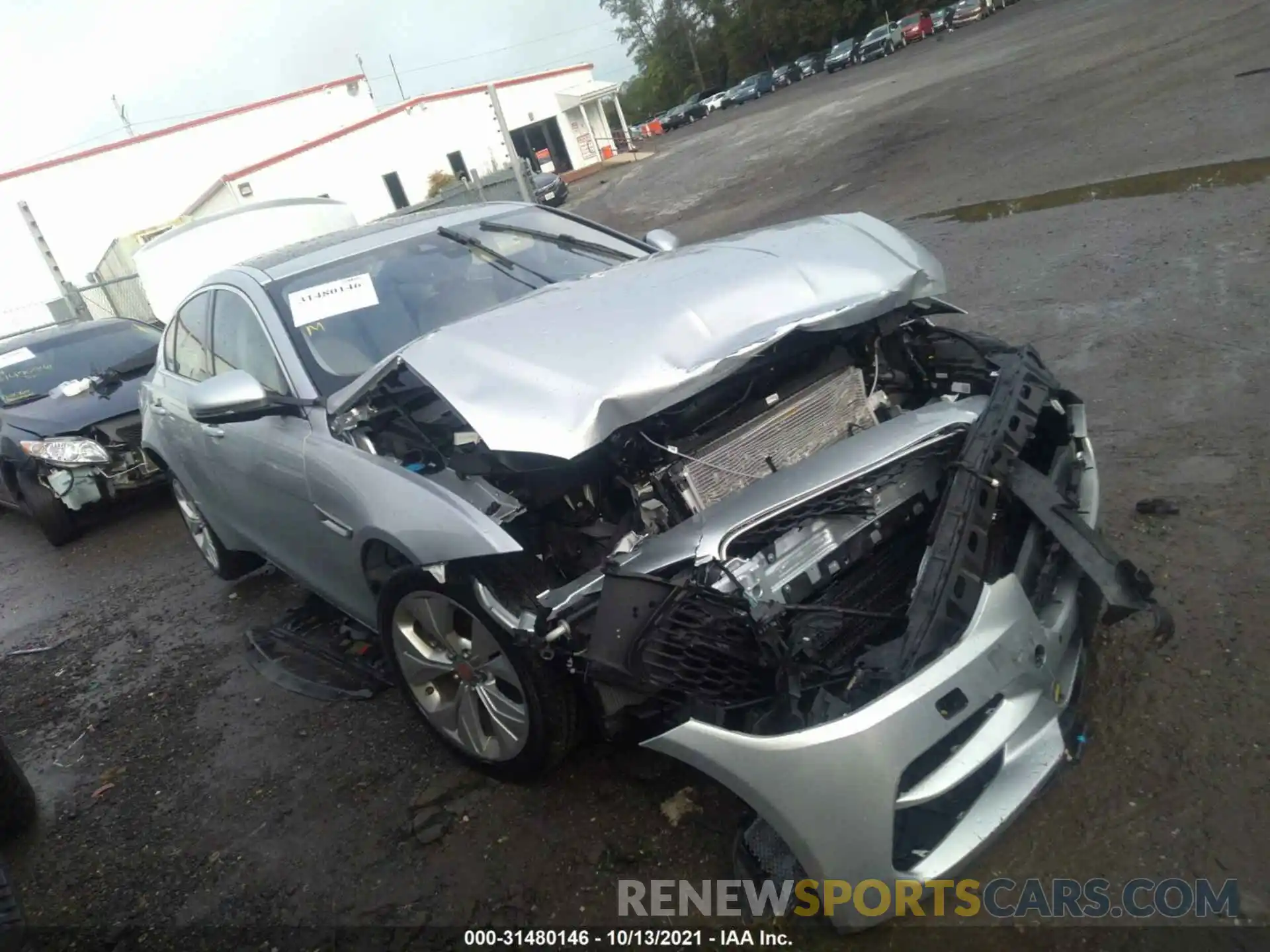 1 Photograph of a damaged car SAJAJ4FX4LCP61308 JAGUAR XE 2020