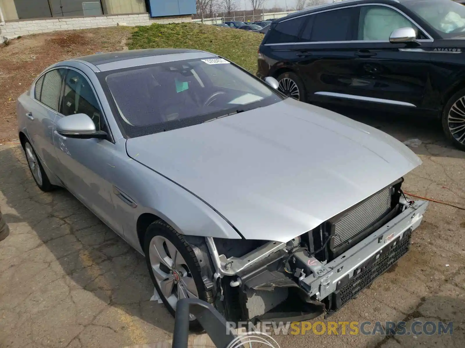 1 Photograph of a damaged car SAJAJ4FX4LCP61499 JAGUAR XE 2020