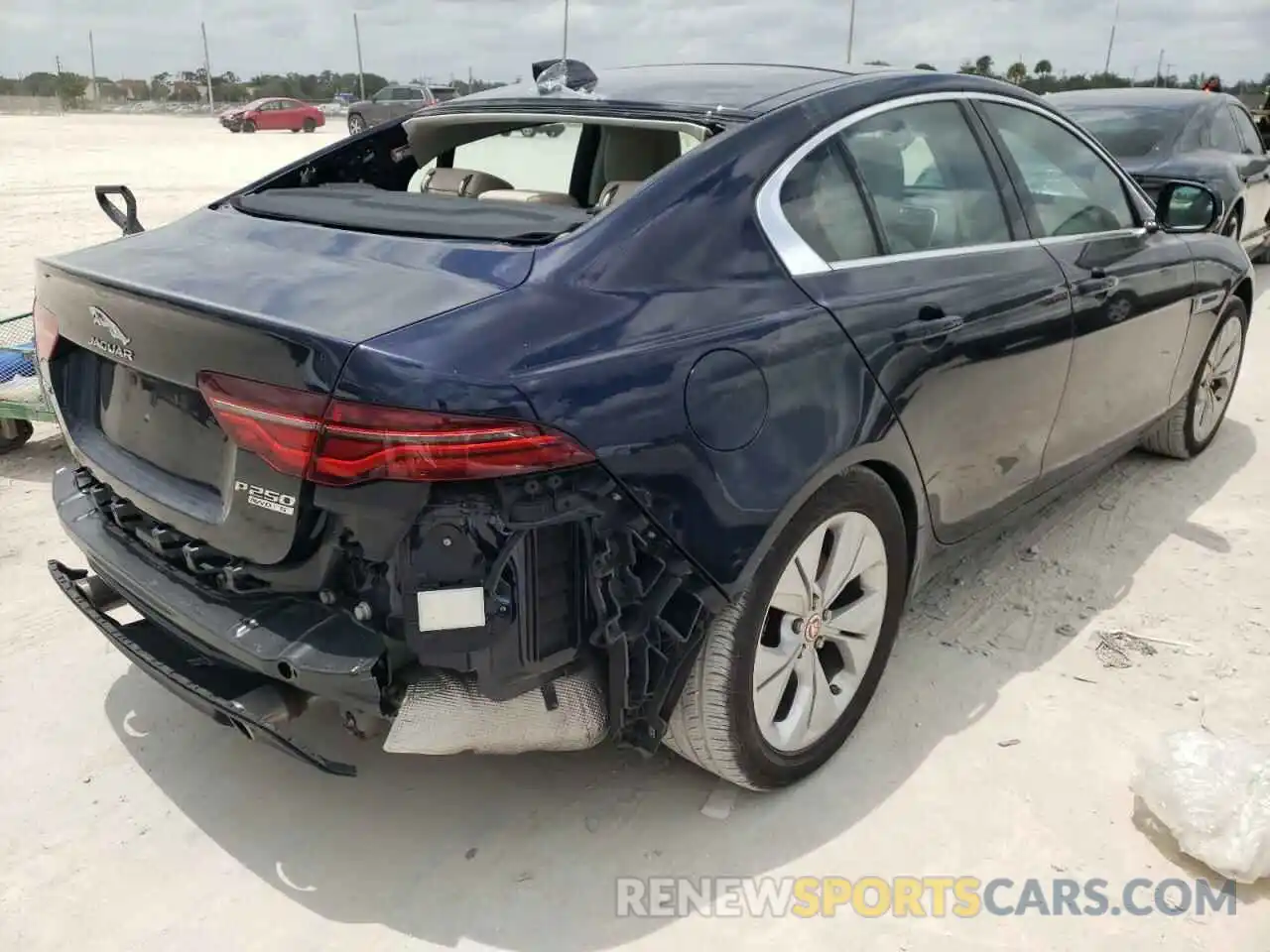 4 Photograph of a damaged car SAJAJ4FX4LCP61888 JAGUAR XE 2020