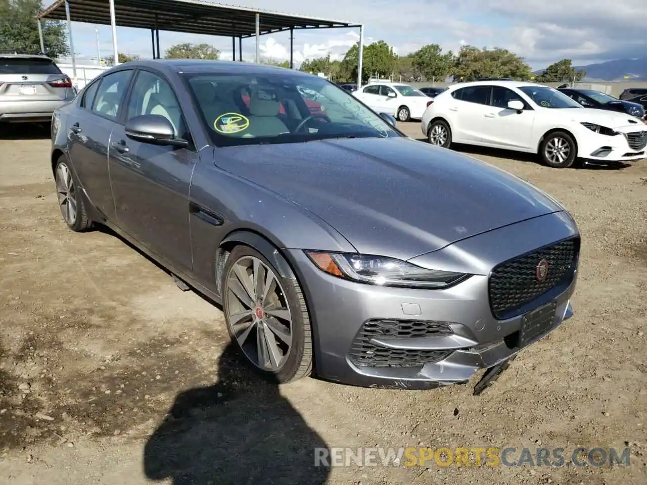 1 Photograph of a damaged car SAJAJ4FX4LCP62801 JAGUAR XE 2020