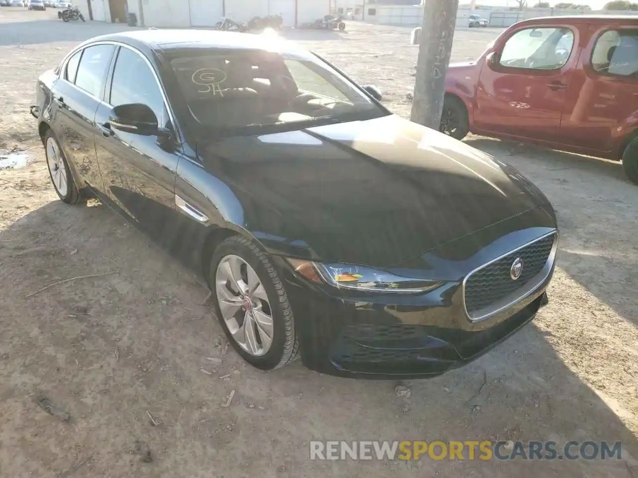 1 Photograph of a damaged car SAJAJ4FX6LCP61259 JAGUAR XE 2020