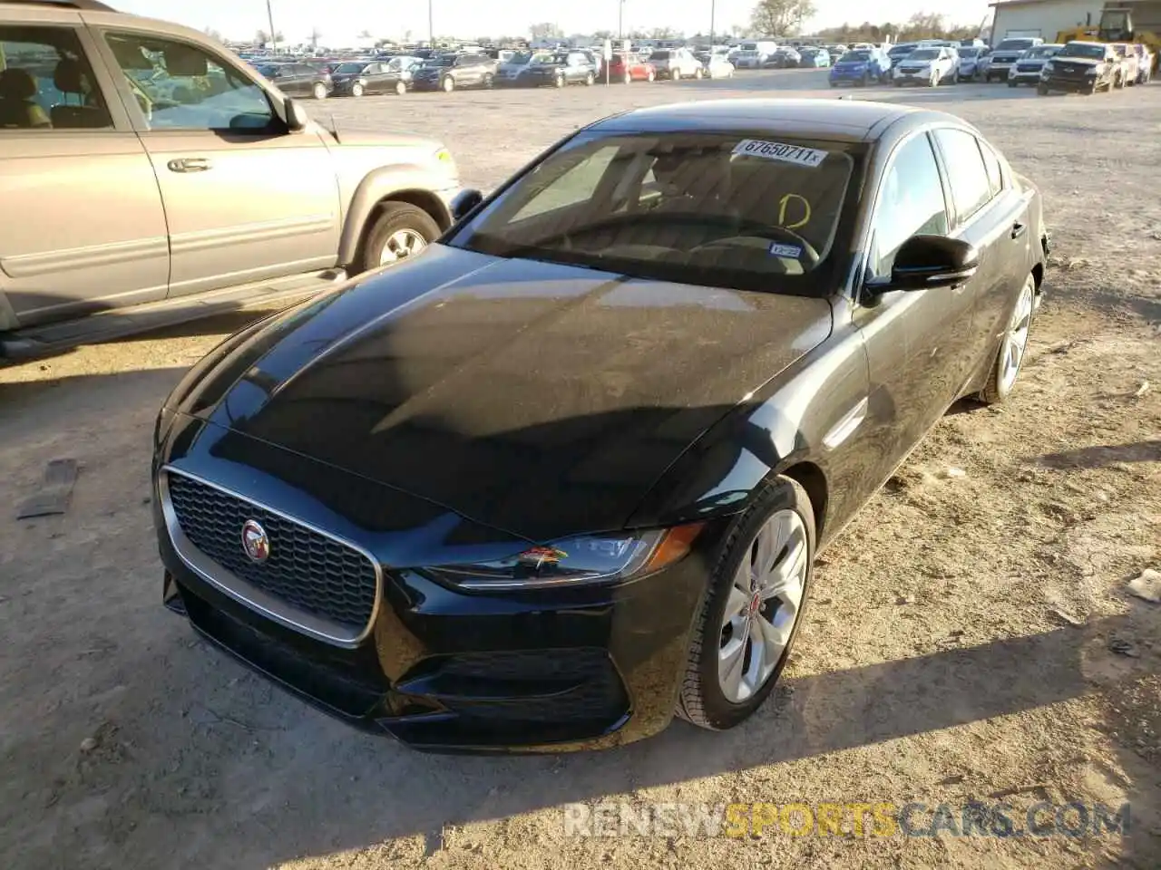 2 Photograph of a damaged car SAJAJ4FX6LCP61259 JAGUAR XE 2020