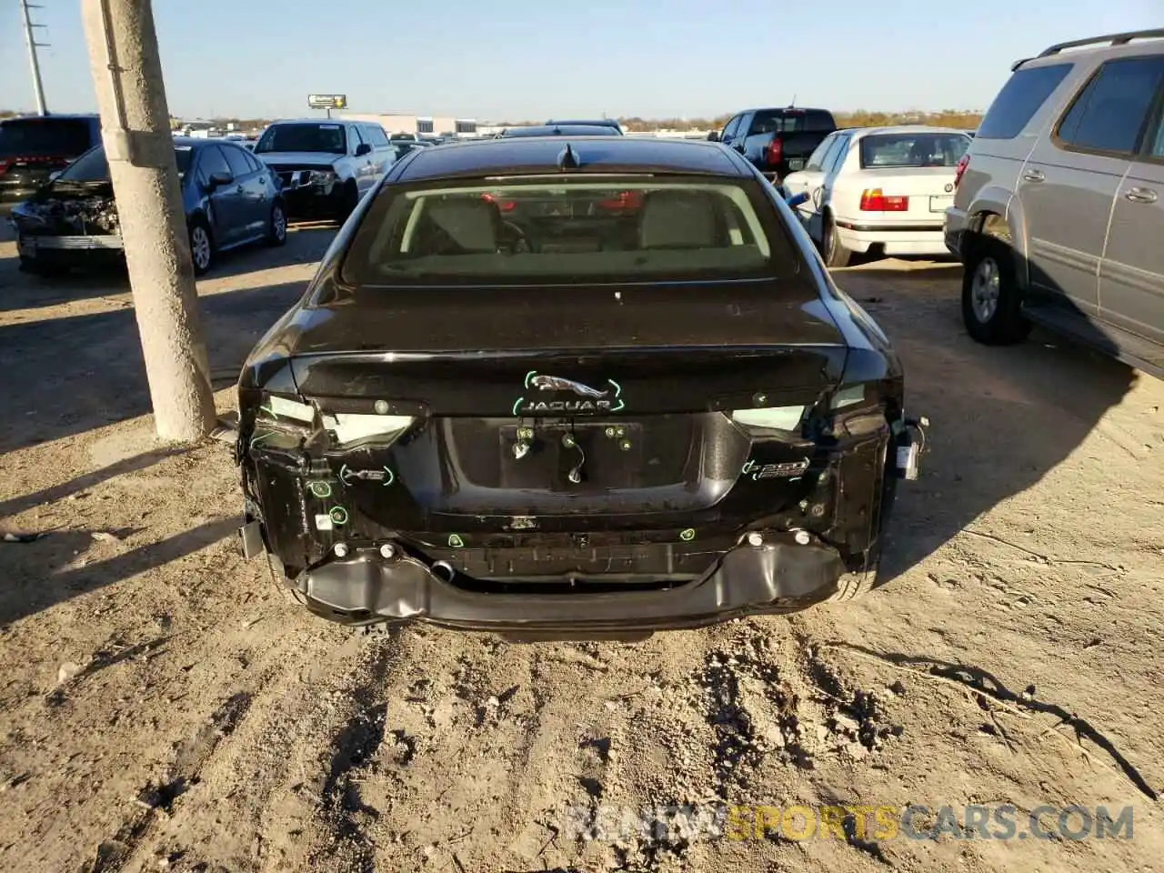 9 Photograph of a damaged car SAJAJ4FX6LCP61259 JAGUAR XE 2020