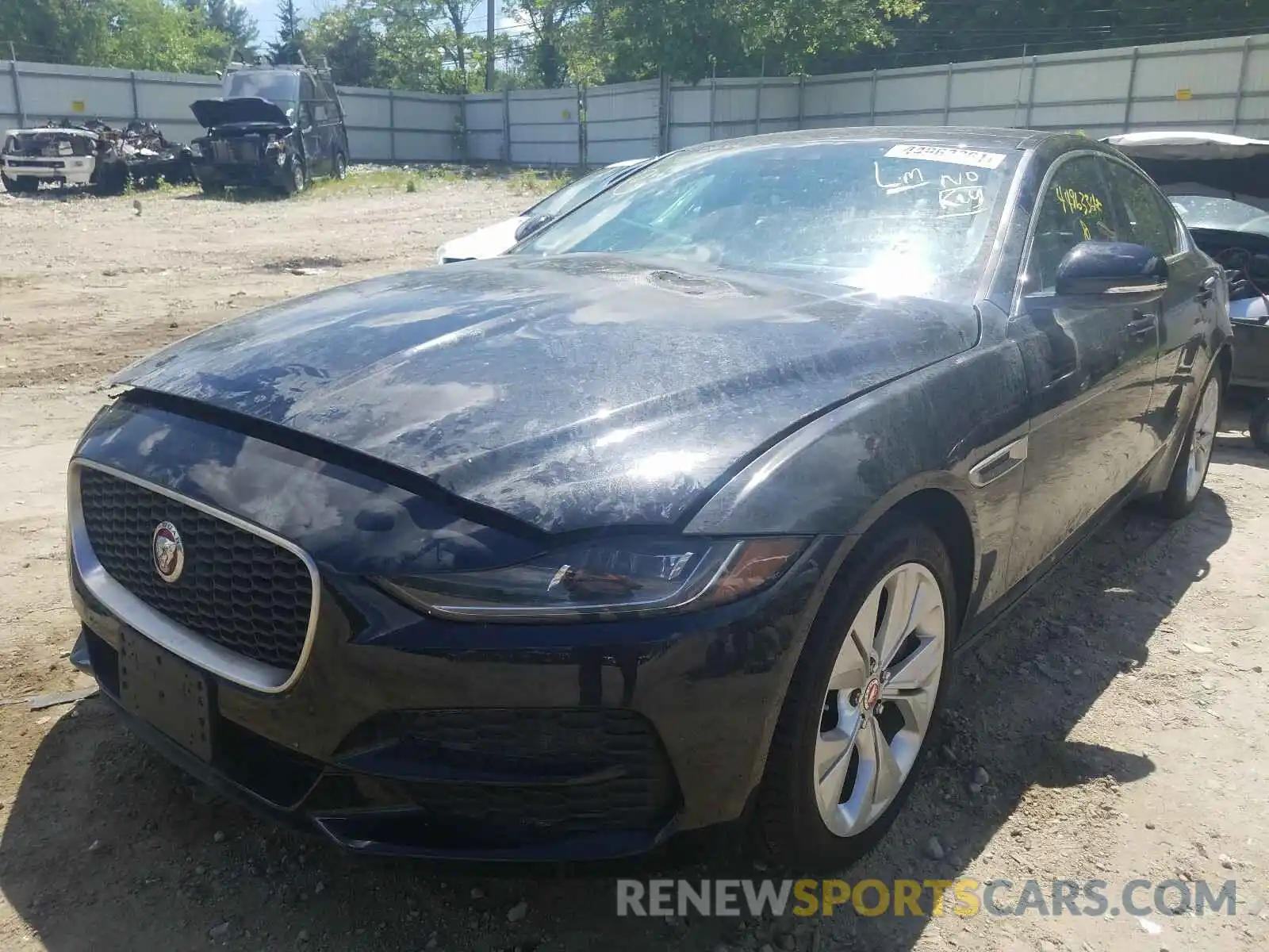 2 Photograph of a damaged car SAJAJ4FXXLCP60812 JAGUAR XE 2020