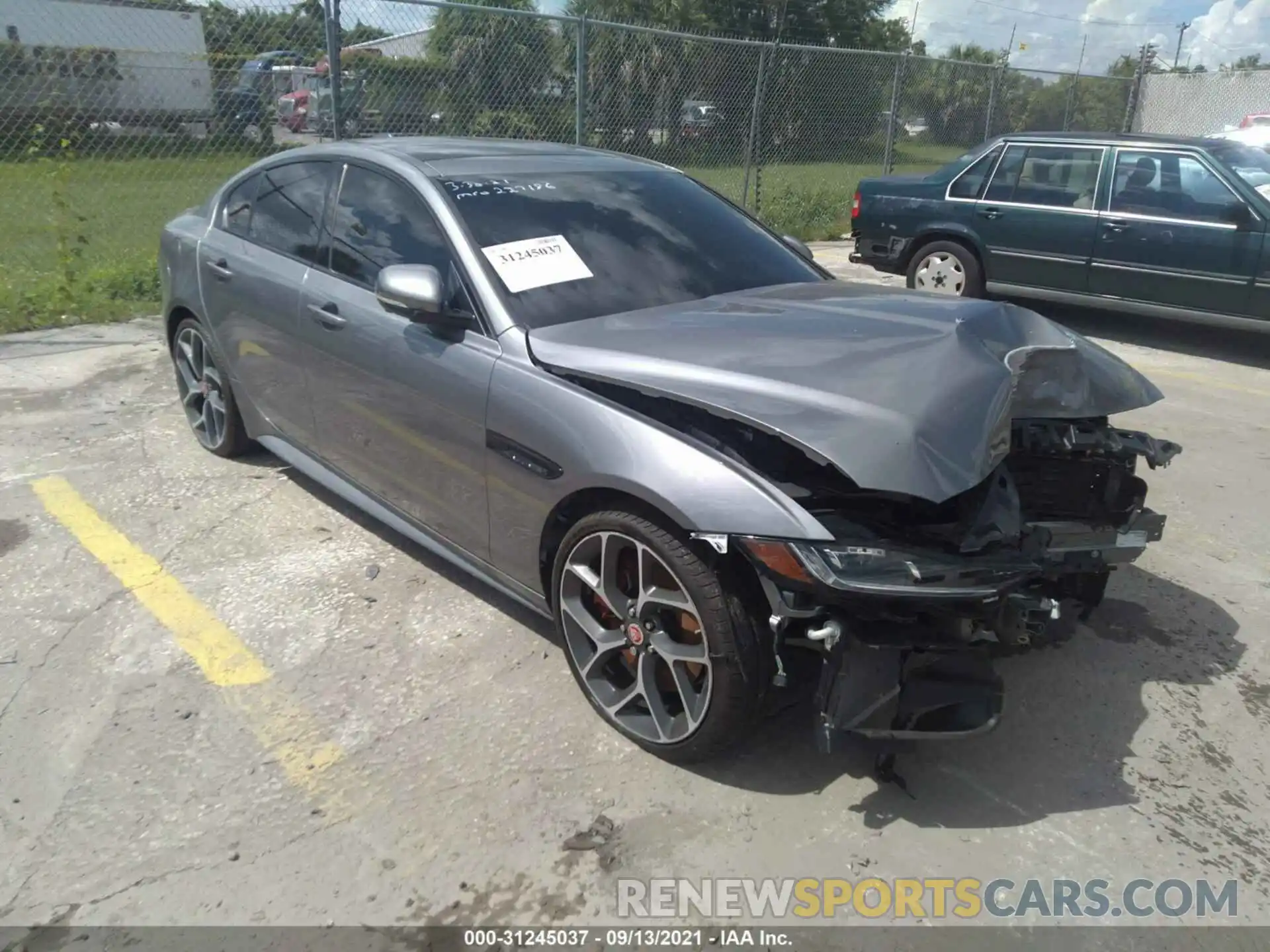 1 Photograph of a damaged car SAJAT4GX1LCP55958 JAGUAR XE 2020