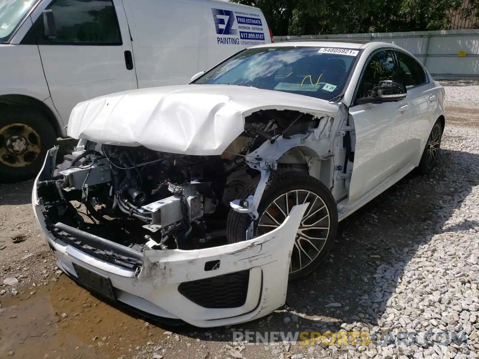 2 Photograph of a damaged car SAJAT4GX7LCP62963 JAGUAR XE 2020