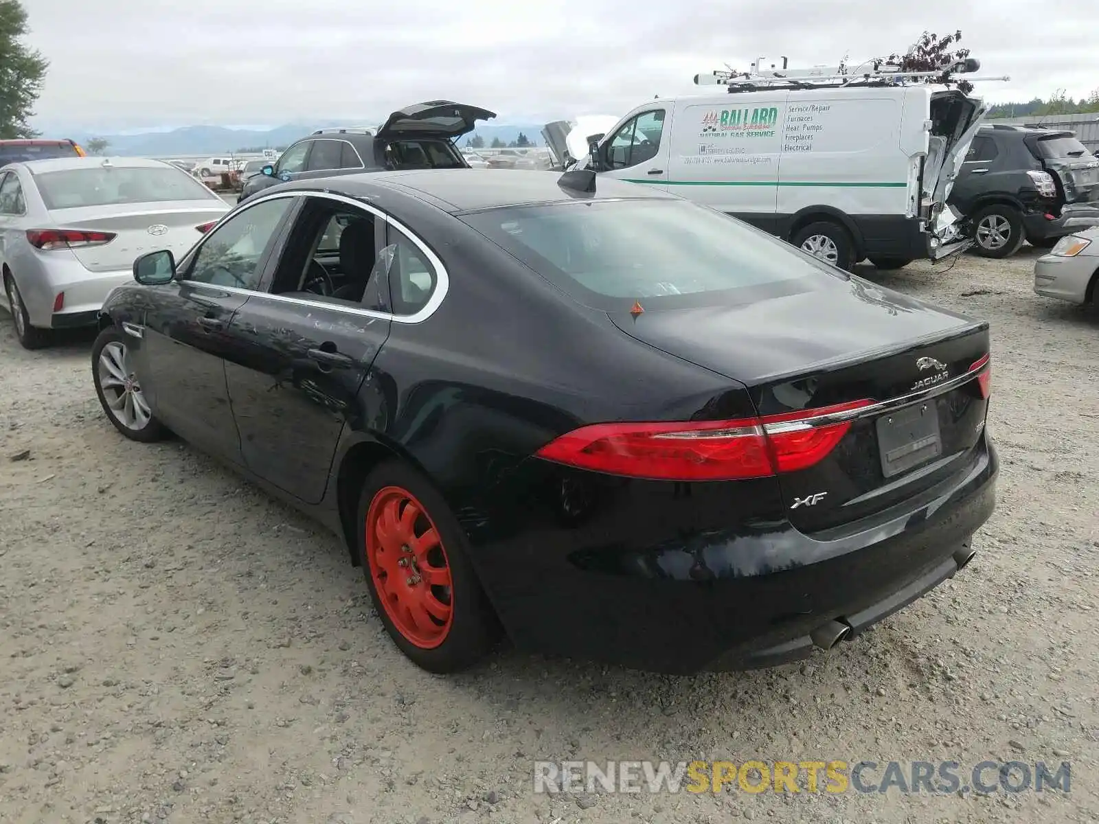 3 Photograph of a damaged car SAJBD4FX0KCY79219 JAGUAR XF 2019