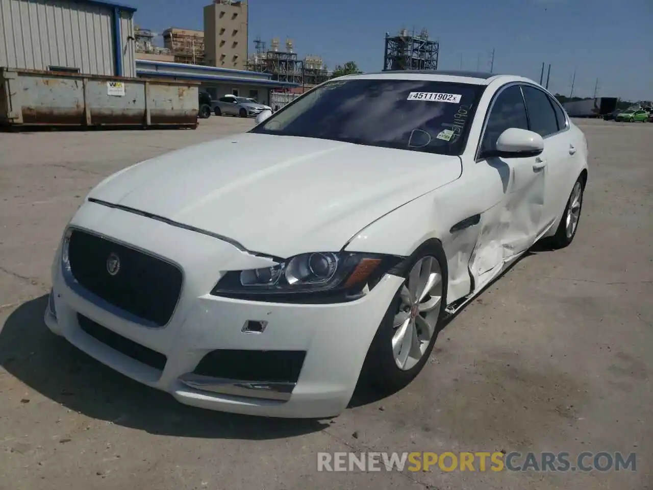 2 Photograph of a damaged car SAJBD4FX2KCY79304 JAGUAR XF 2019