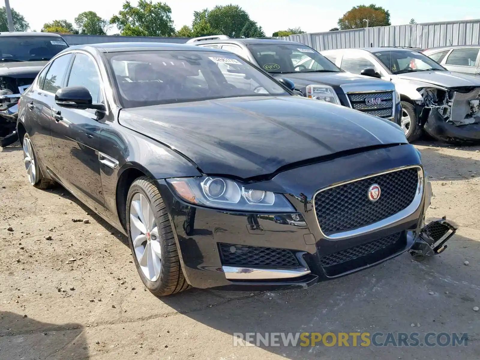 1 Photograph of a damaged car SAJBD4FX4KCY79014 JAGUAR XF 2019