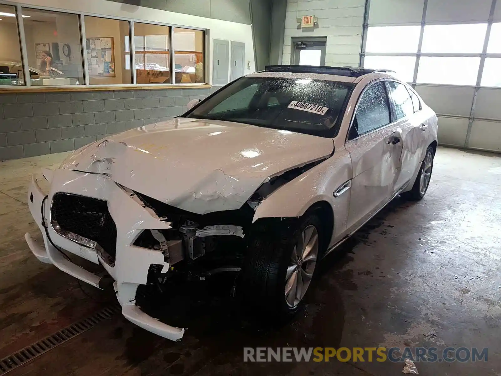 2 Photograph of a damaged car SAJBD4FX5KCY78860 JAGUAR XF 2019