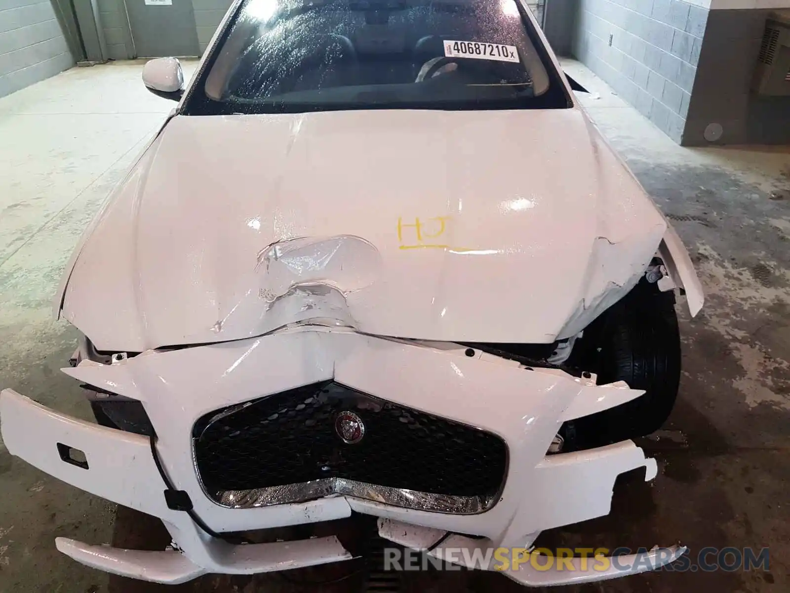 7 Photograph of a damaged car SAJBD4FX5KCY78860 JAGUAR XF 2019