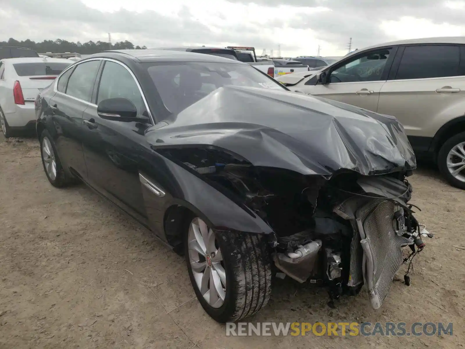 1 Photograph of a damaged car SAJBD4FX8KCY79436 JAGUAR XF 2019