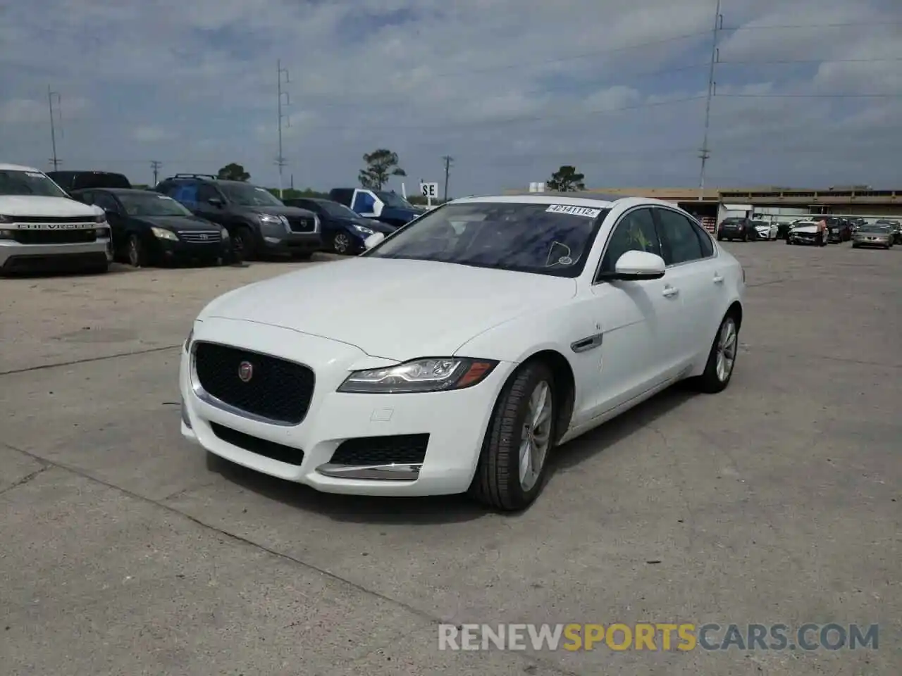 2 Photograph of a damaged car SAJBD4FX8KCY80828 JAGUAR XF 2019