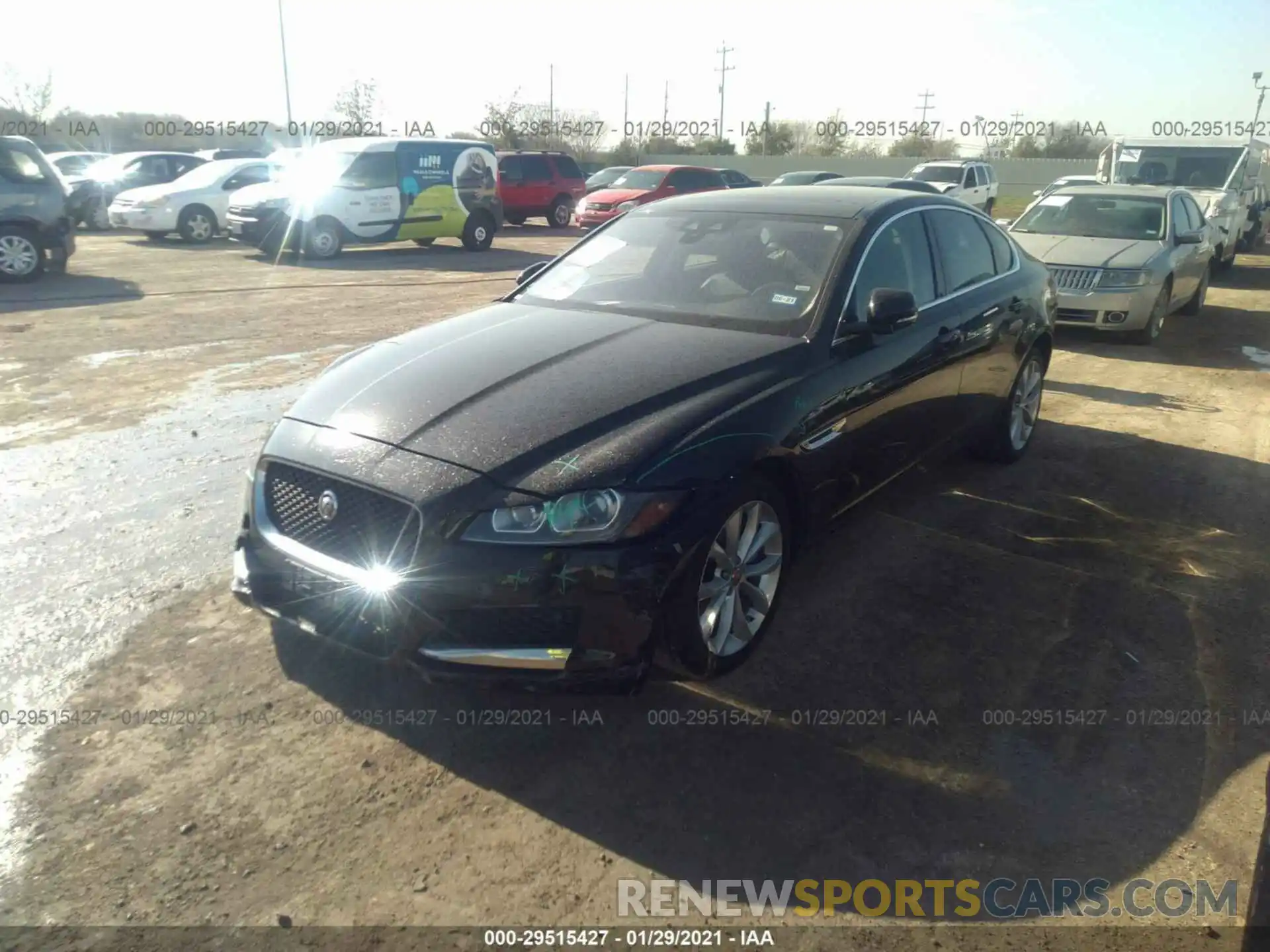 2 Photograph of a damaged car SAJBD4FX9KCY79512 JAGUAR XF 2019