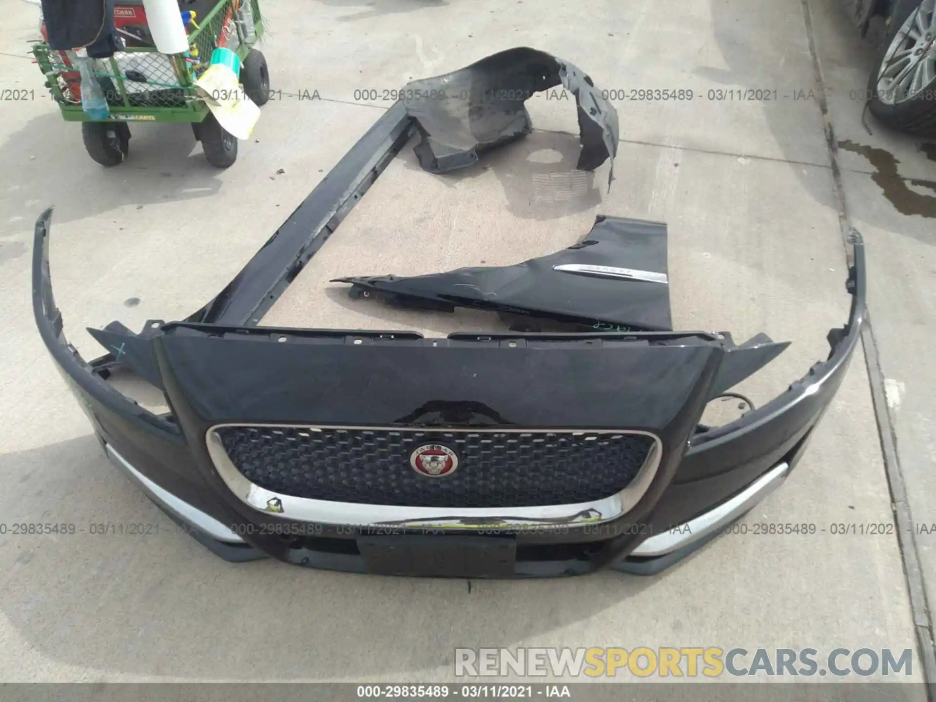 12 Photograph of a damaged car SAJBE4FX0KCY78262 JAGUAR XF 2019