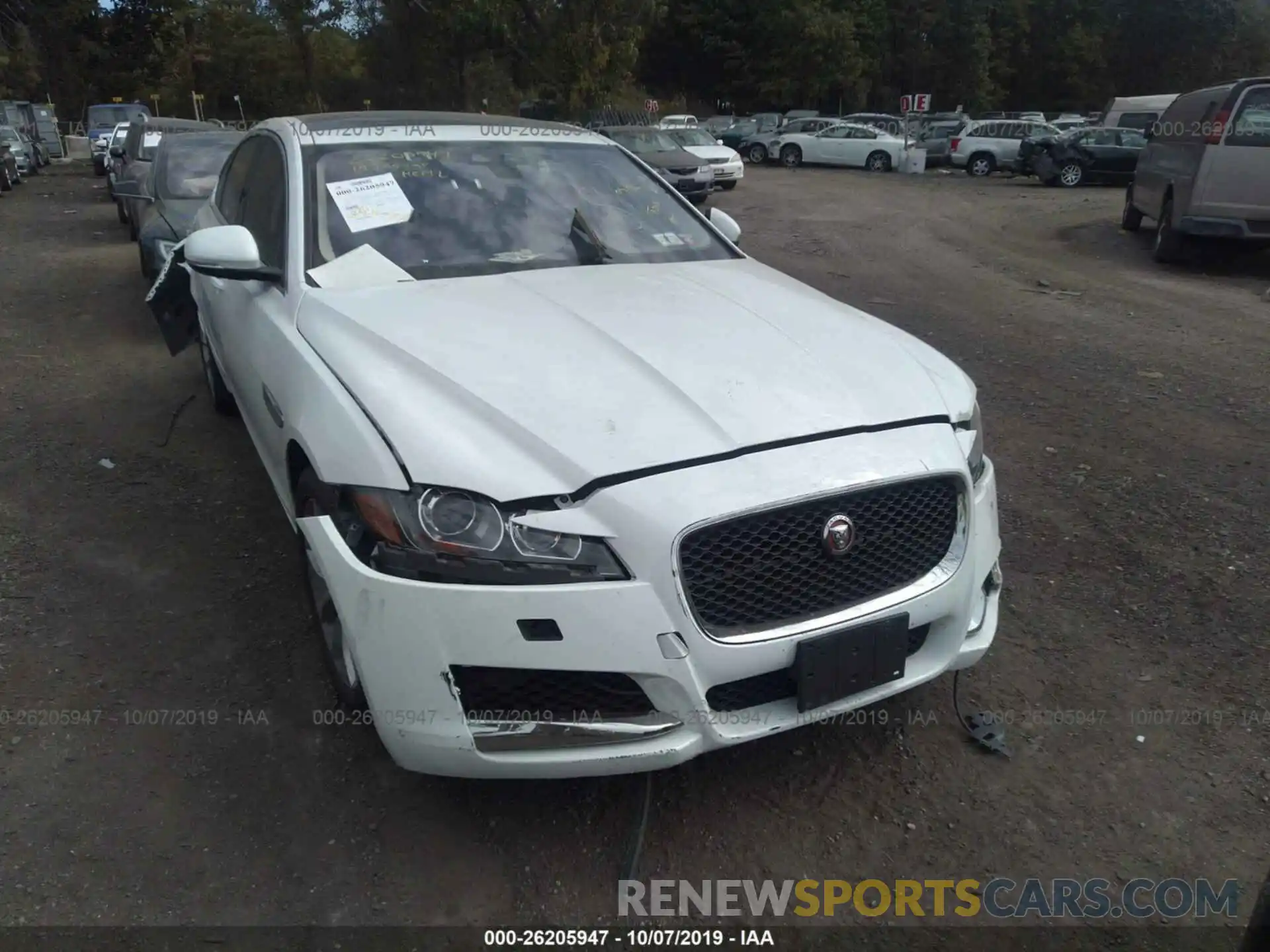 6 Photograph of a damaged car SAJBJ4FX3KCY79546 JAGUAR XF 2019