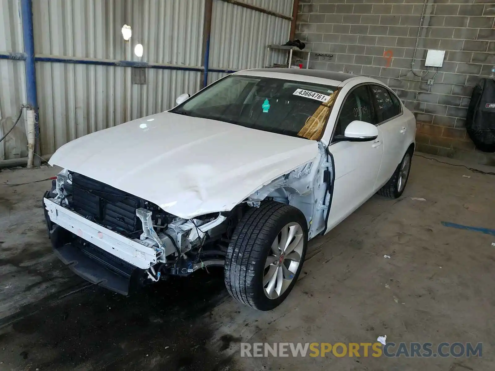 2 Photograph of a damaged car SAJBJ4FX7KCY79145 JAGUAR XF 2019