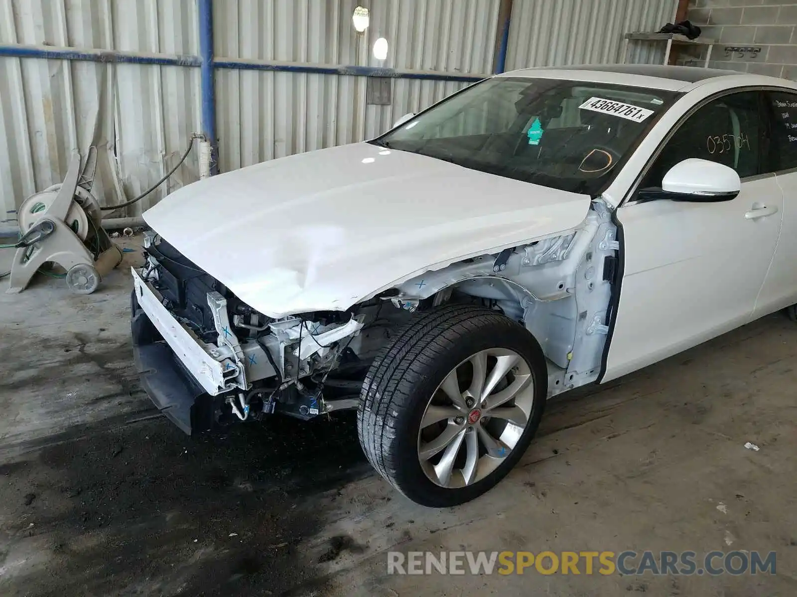 9 Photograph of a damaged car SAJBJ4FX7KCY79145 JAGUAR XF 2019